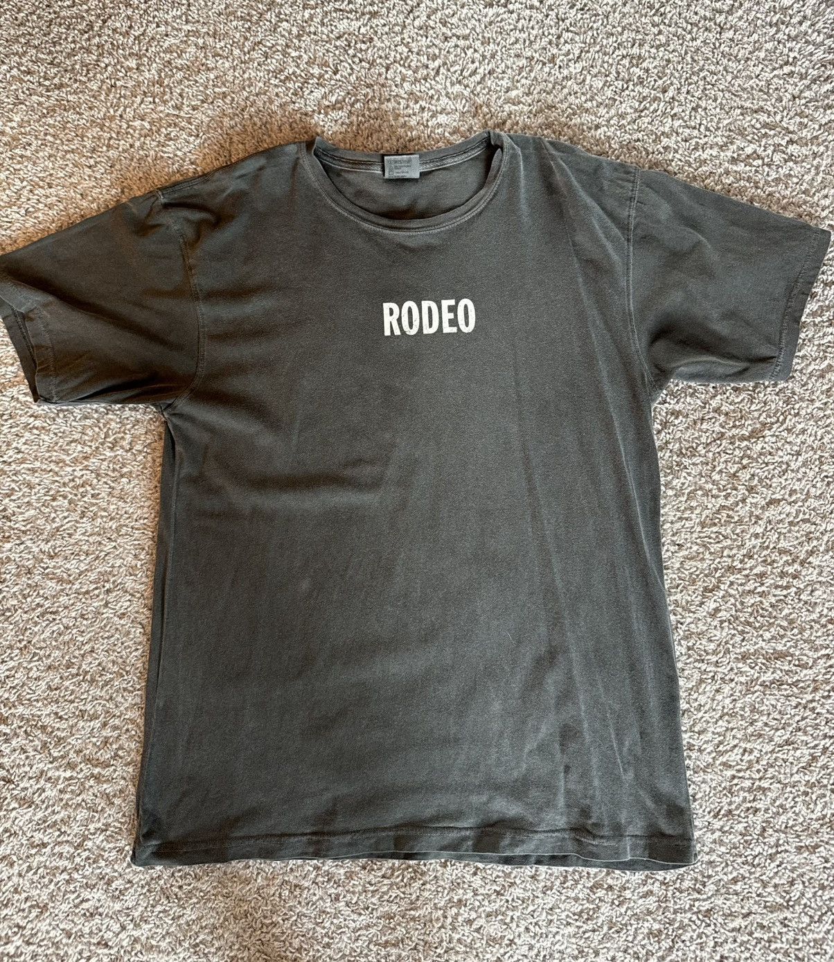 Travis Scott Travis Scott Vintage Rodeo T-Shirt Size US L / EU 52-54 / 3 - 1 Thumbnail