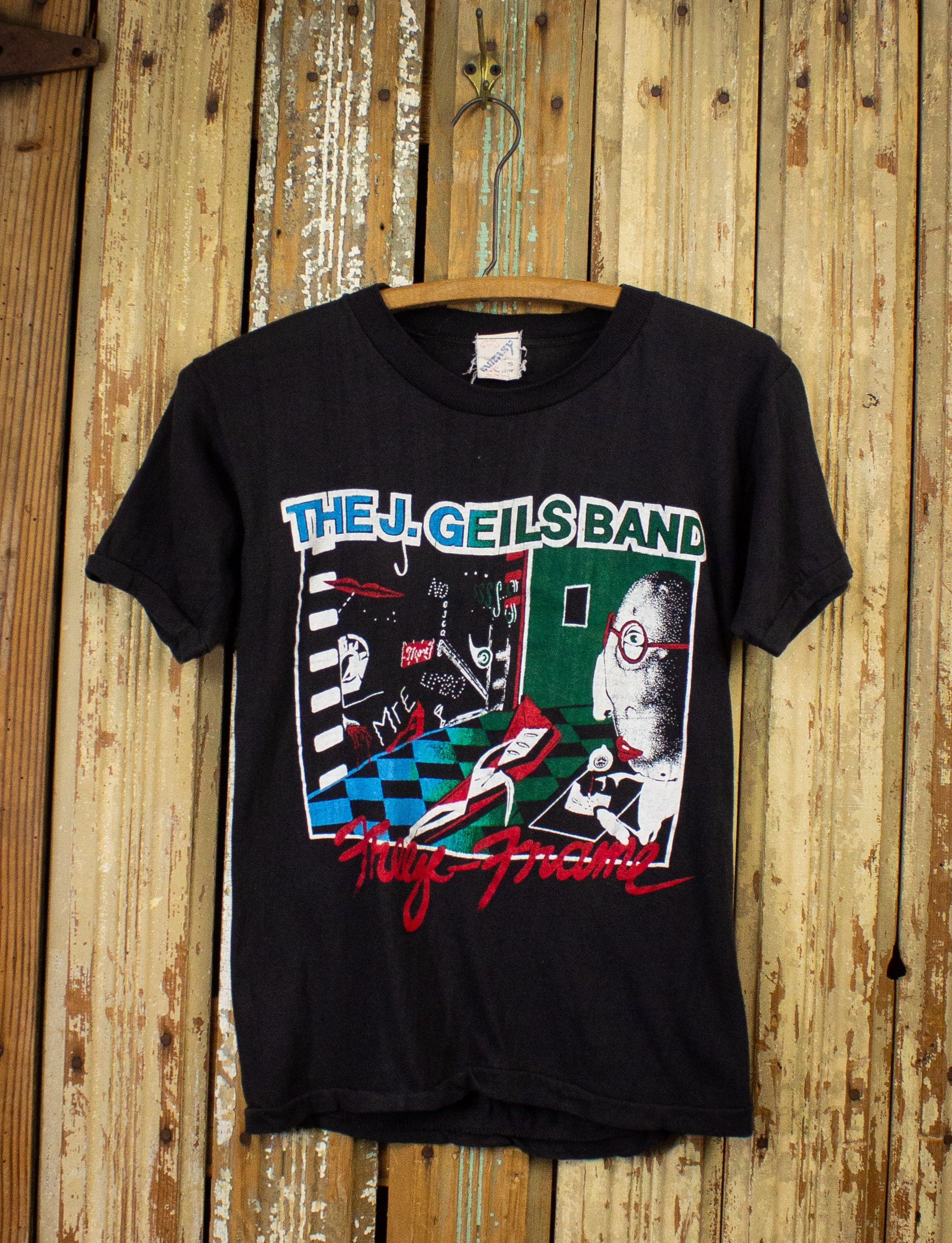 Vintage The J. Geils Band Freeze Frame Concert T Shirt 1982