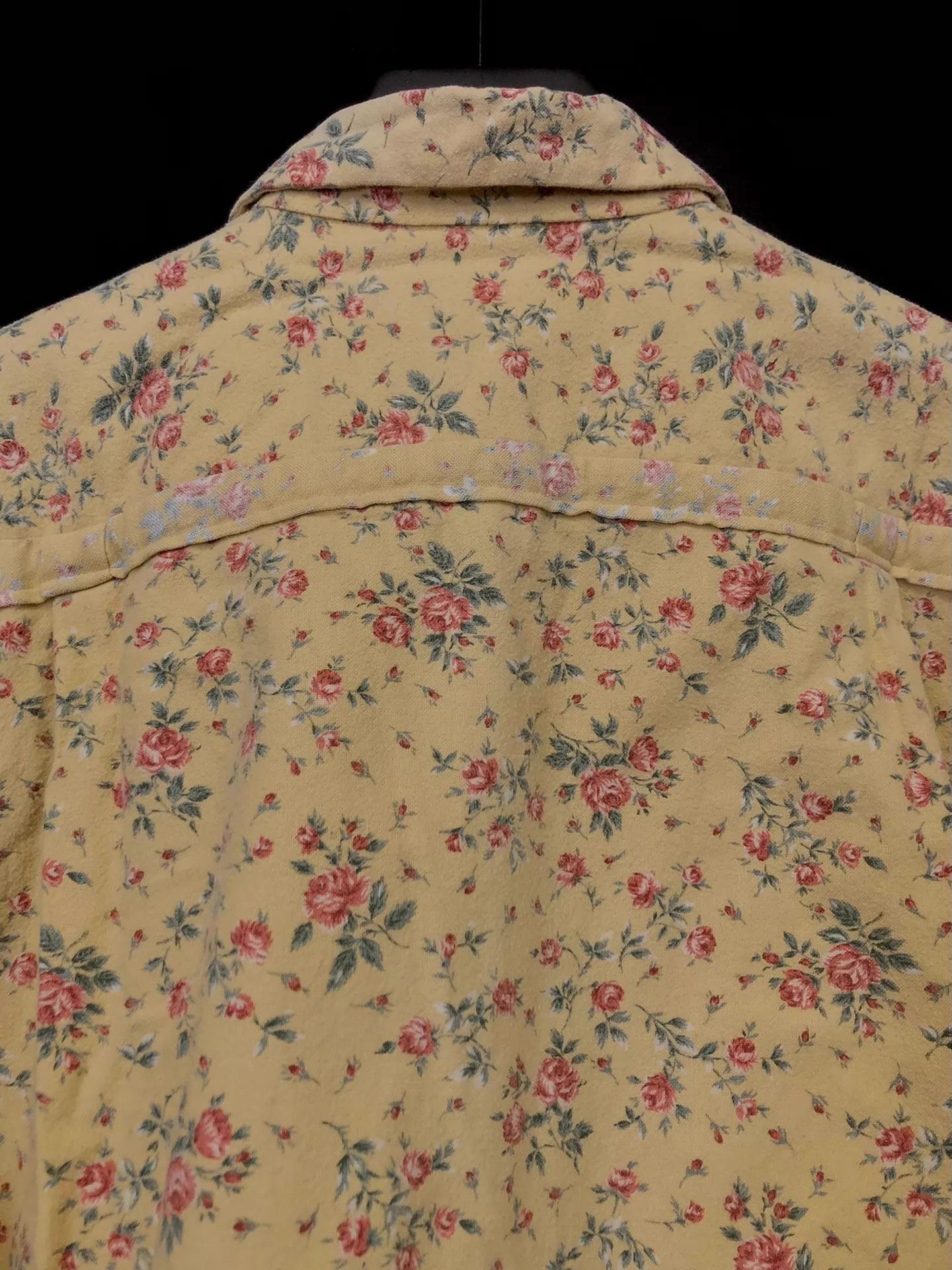 Comme des Garcons Comme des Garçons 1998FW Floral Brushed Cotton Shirt Unisex Size US S / EU 44-46 / 1 - 6 Thumbnail