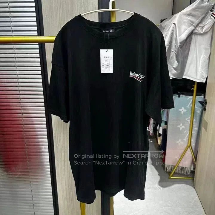 Balenciaga Balenciaga Coke Print Short Sleeve Tee. Size US M / EU 48-50 / 2 - 1 Thumbnail