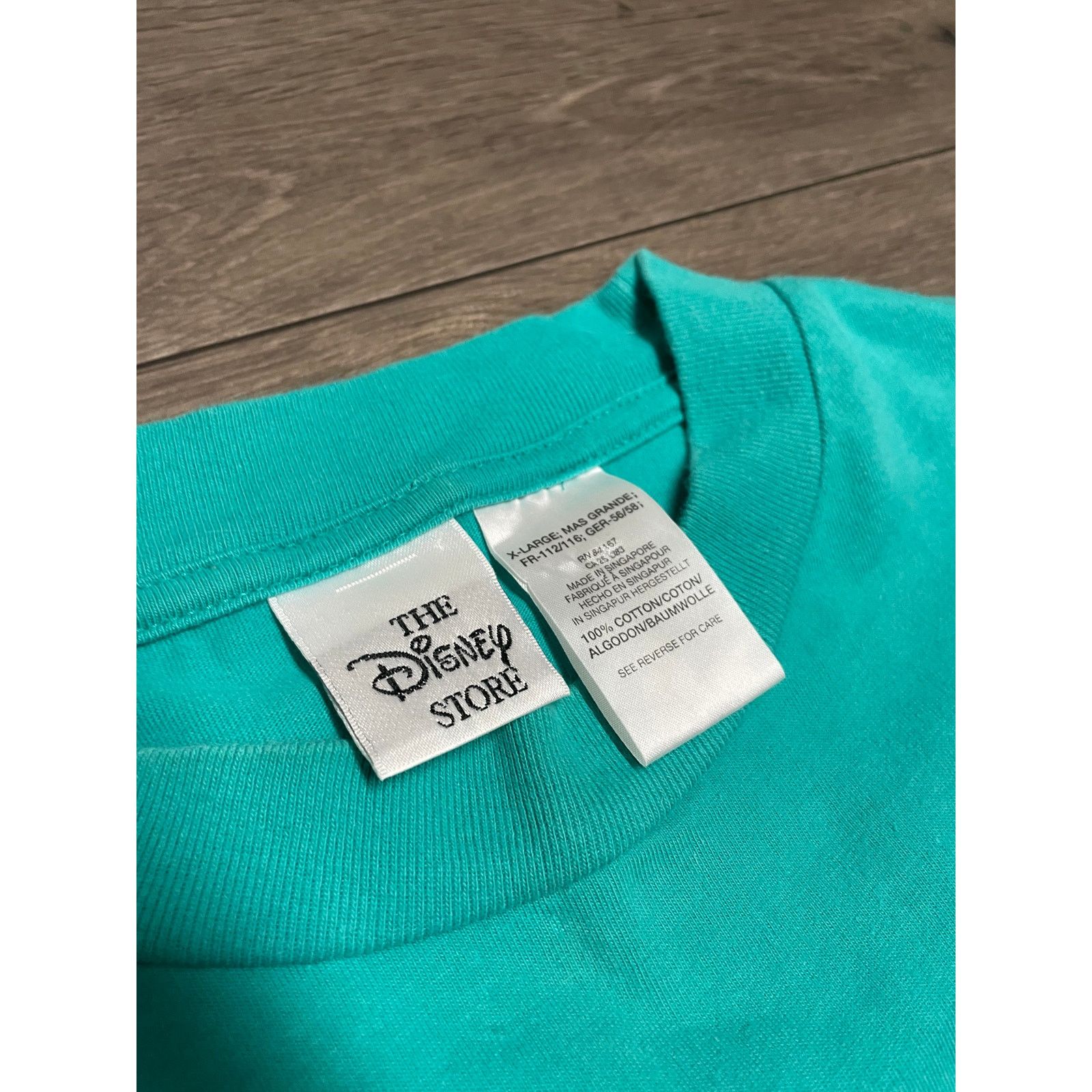 Disney × Vintage VTG Winnie the Pooh Tigger Gopher Blue Pocket Tee Sz XL 90s Size US XL / EU 56 / 4 - 3 Thumbnail