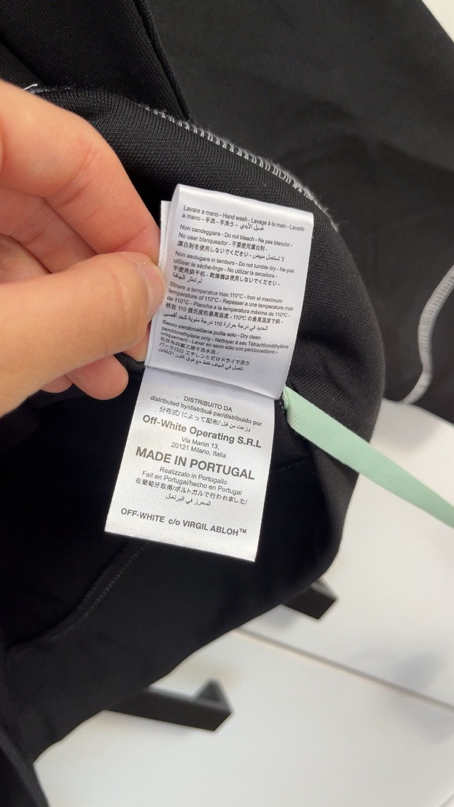 Off-White Off-White "I JUST WAS THINKING" Varsity Logo Hoodie Size US L / EU 52-54 / 3 - 11 Thumbnail