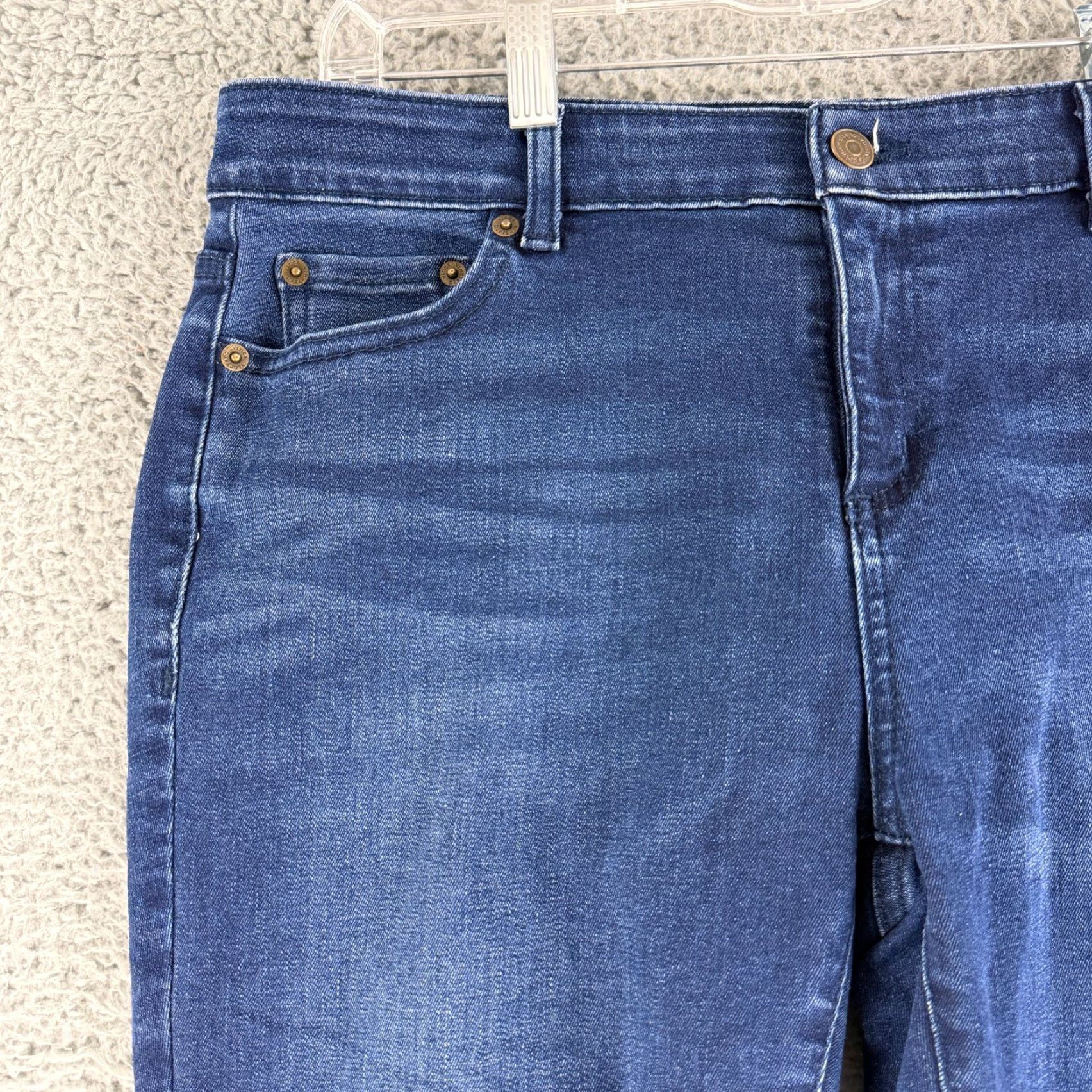 Vineyard Vines Vineyard Vines Jeans Women Size 12 Blue Denim Skinny Leg Casual Mid-Rise Stretch Jeans Ladies Regular XS? Size 34" / US 12 / IT 48 - 2 Thumbnail