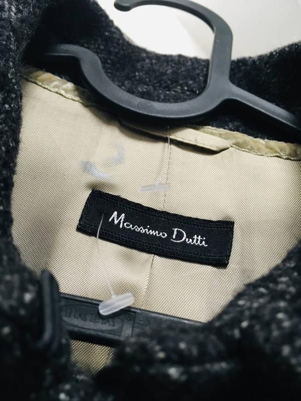 Massimo Dutti Massimo Dutti Wool Peacoat 95% Wool 42/32 — Premium Italian Size L / US 10 / IT 46 - 3 Thumbnail
