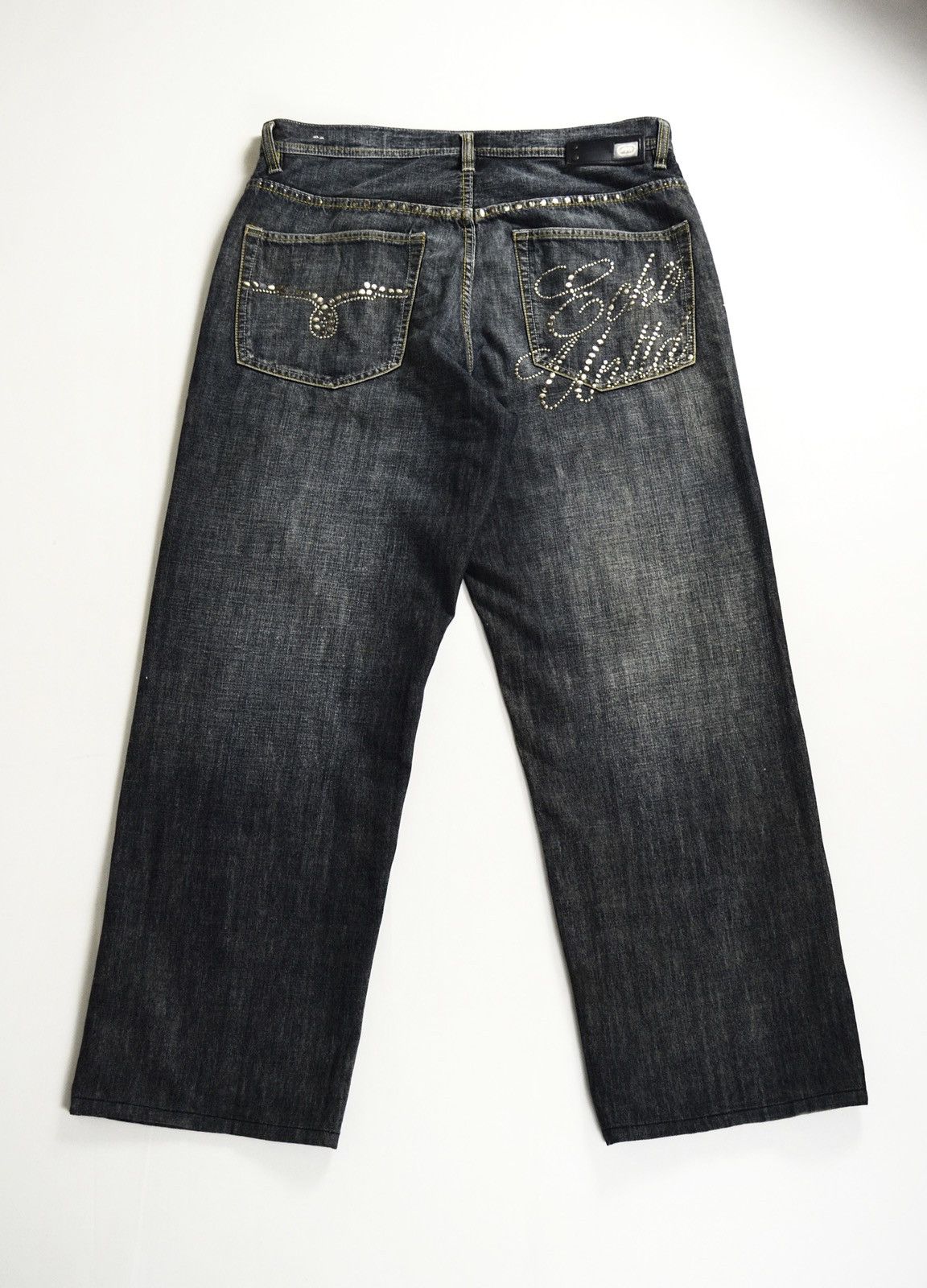 Ecko Unltd. Y2k Ecko UNLTD Baggy Fit Metal Big Logo Denim Jeans Size US 34 / EU 50 - 2 Thumbnail