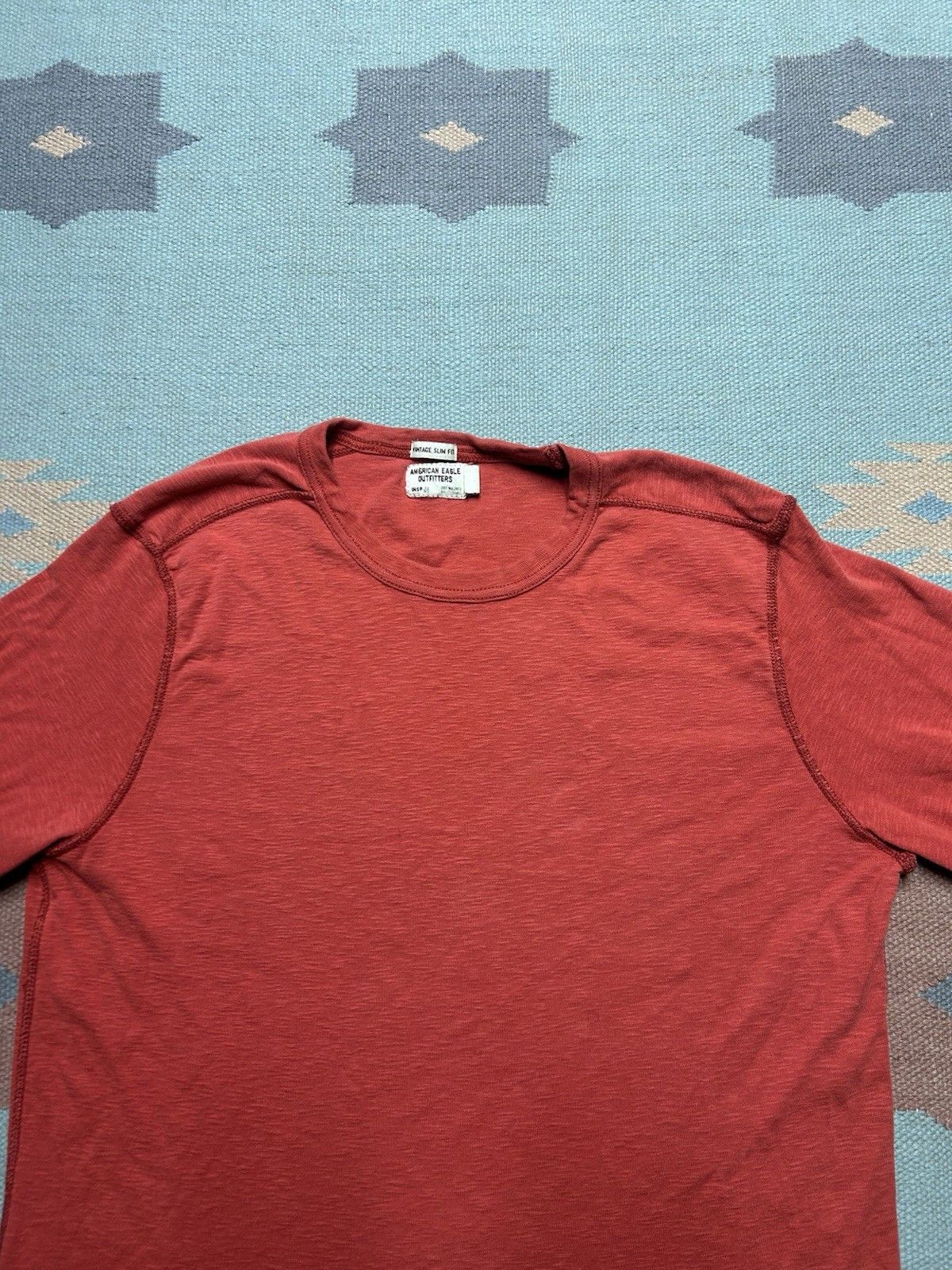 Vintage American Eagle t shirt vintage slim fit stencil prison Lg Size US L / EU 52-54 / 3 - 4 Thumbnail
