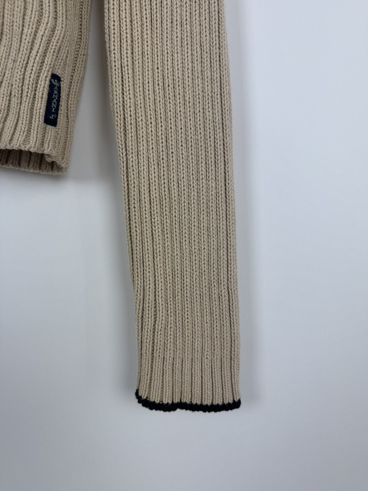 Armani Y2K Armani Jeans Knitted Sweater Size L / US 10 / IT 46 - 9 Thumbnail