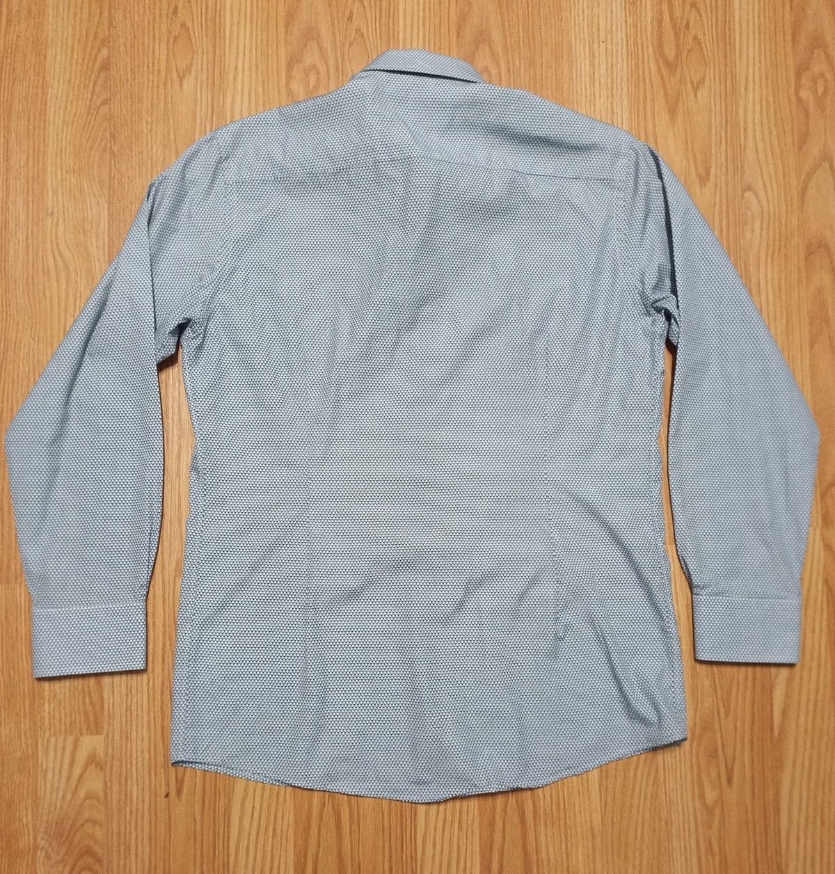 Eton ETON Sweden Panda Design Long Sleeve Men Shirt Size 41 /16 Size 42S - 4 Thumbnail