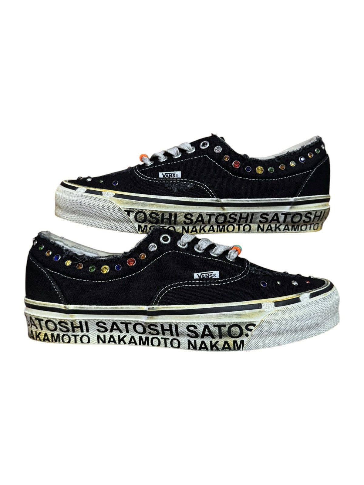 Satoshi Nakamoto × Vans Vans OTW Era 95 Satoshi Nakamoto Round Lucky Charm Size US 9.5 / EU 42-43 - 2 Thumbnail