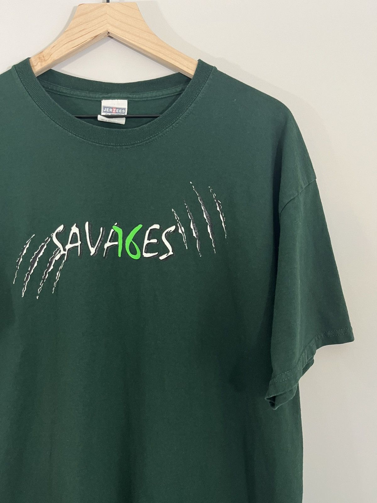 Vintage Vintage SAVAGES Faded Tee Size US XL / EU 56 / 4 - 3 Thumbnail