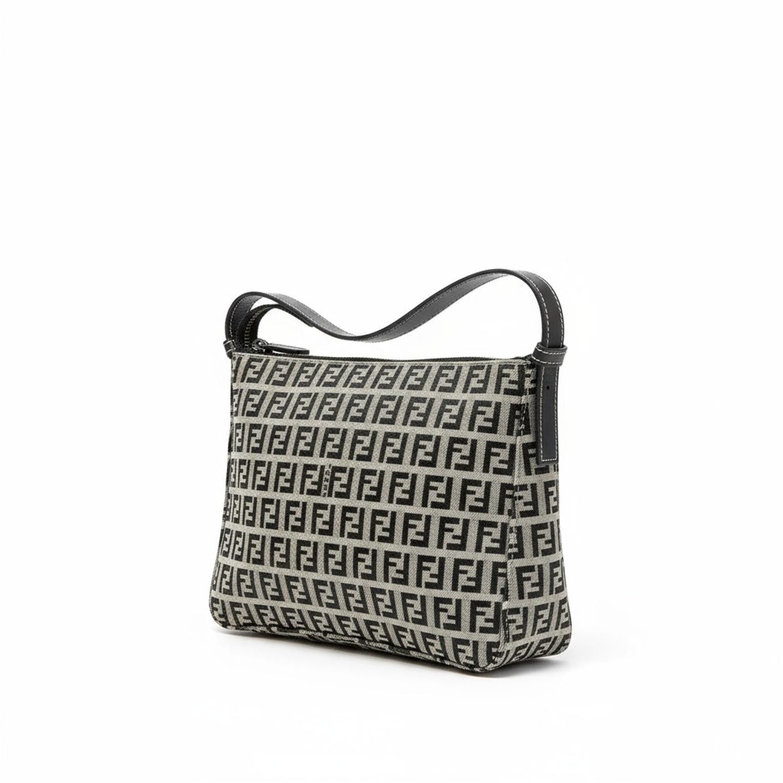 Fendi Fendi - Monogram Canvas Shoulder Bag Size ONE SIZE - 1 Thumbnail