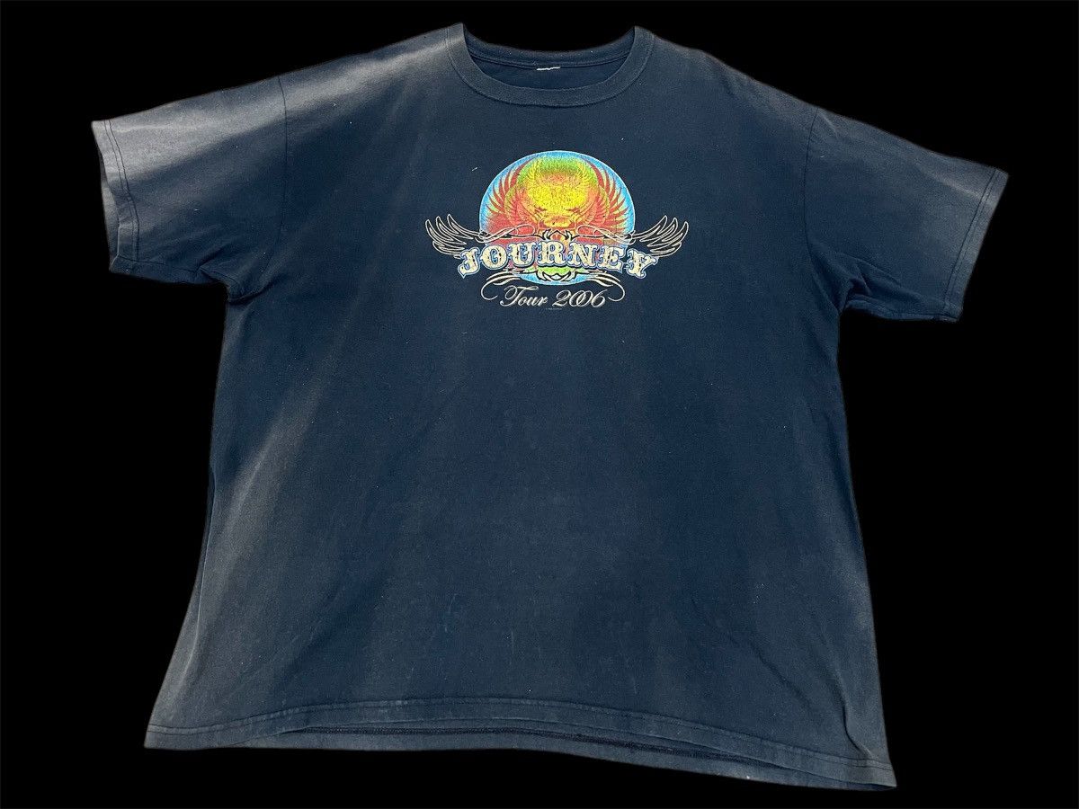Band Tees × Vintage Sunfaded Journey Tour Tee Size US XL / EU 56 / 4 - 1 Thumbnail