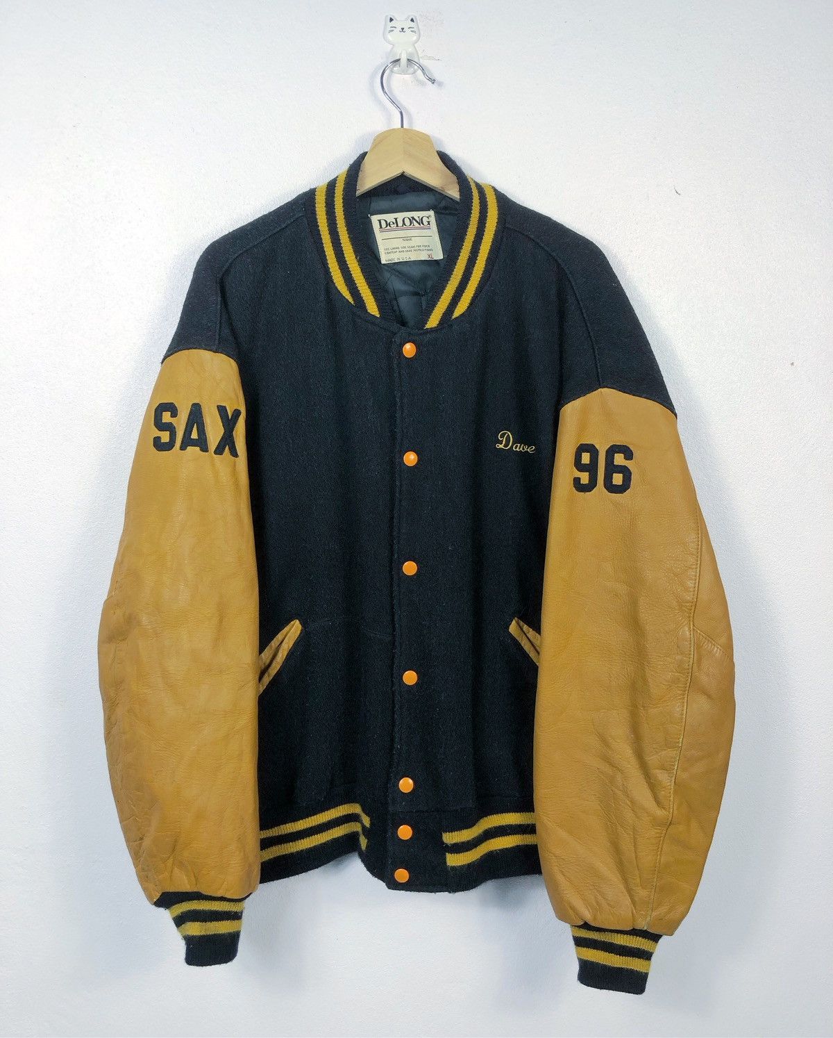 Delong Vintage Delong West Milford Marching Band Varsity Jacket Size US XL / EU 56 / 4 - 2 Thumbnail