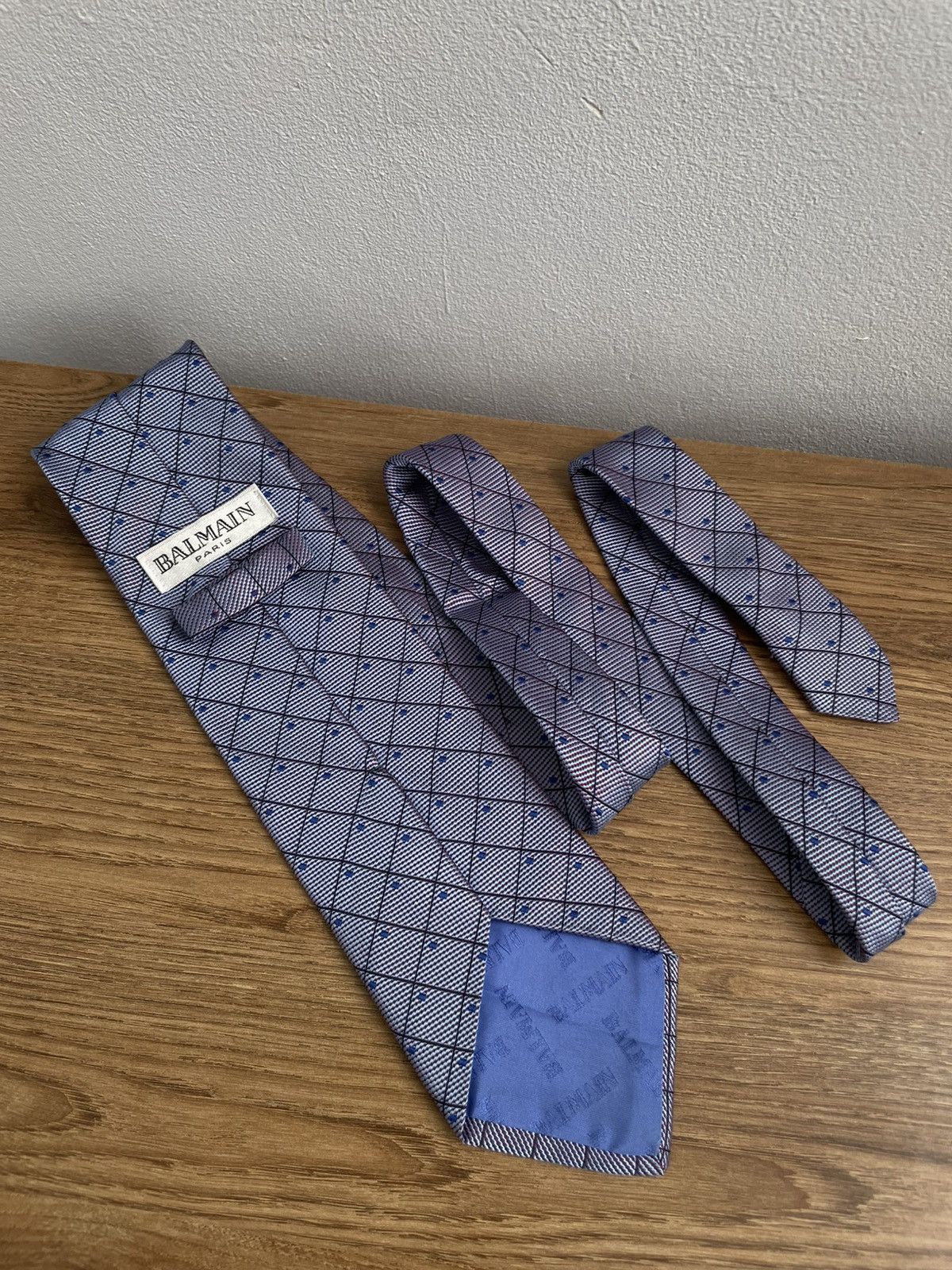 Balmain Balmain Men Blue Red Gradient Chameleon Classic Tie Circle Size ONE SIZE - 1 Thumbnail