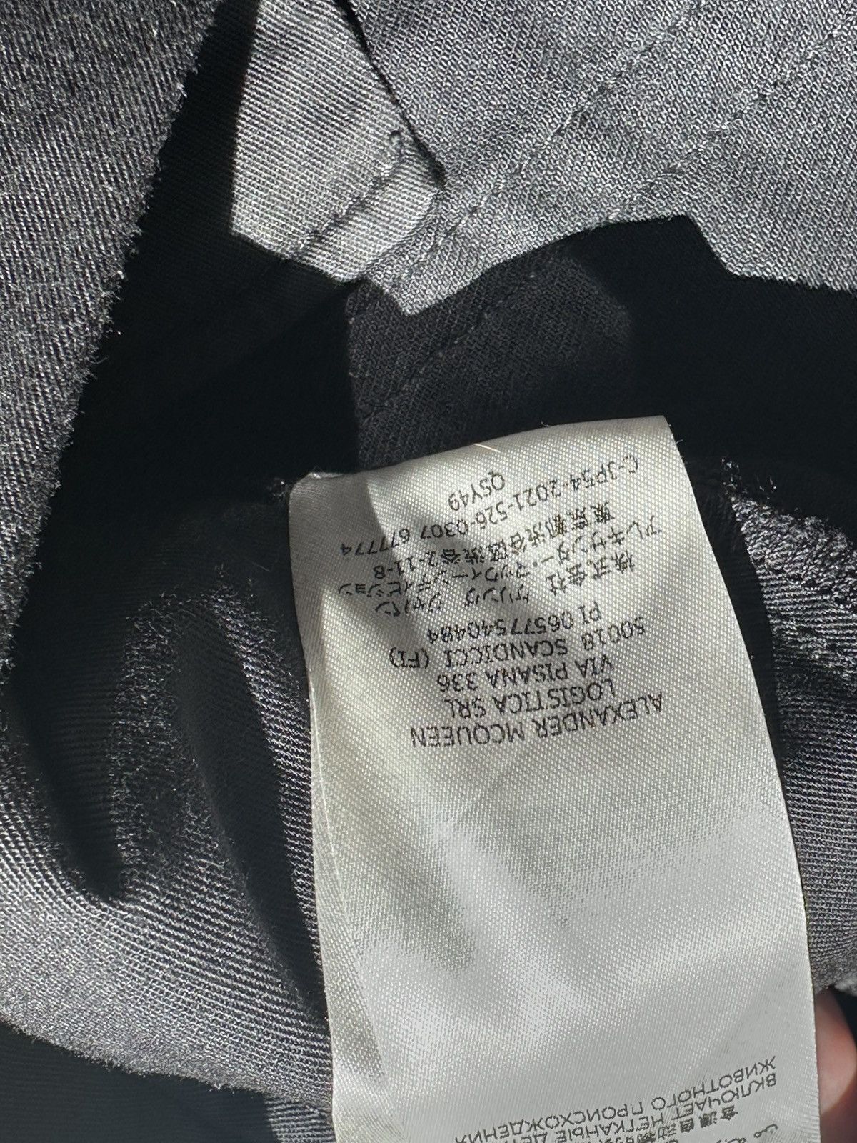 Alexander McQueen Alexander McQueen Graffiti Logo Biker Jeans Size US 38 / EU 54 - 7 Thumbnail
