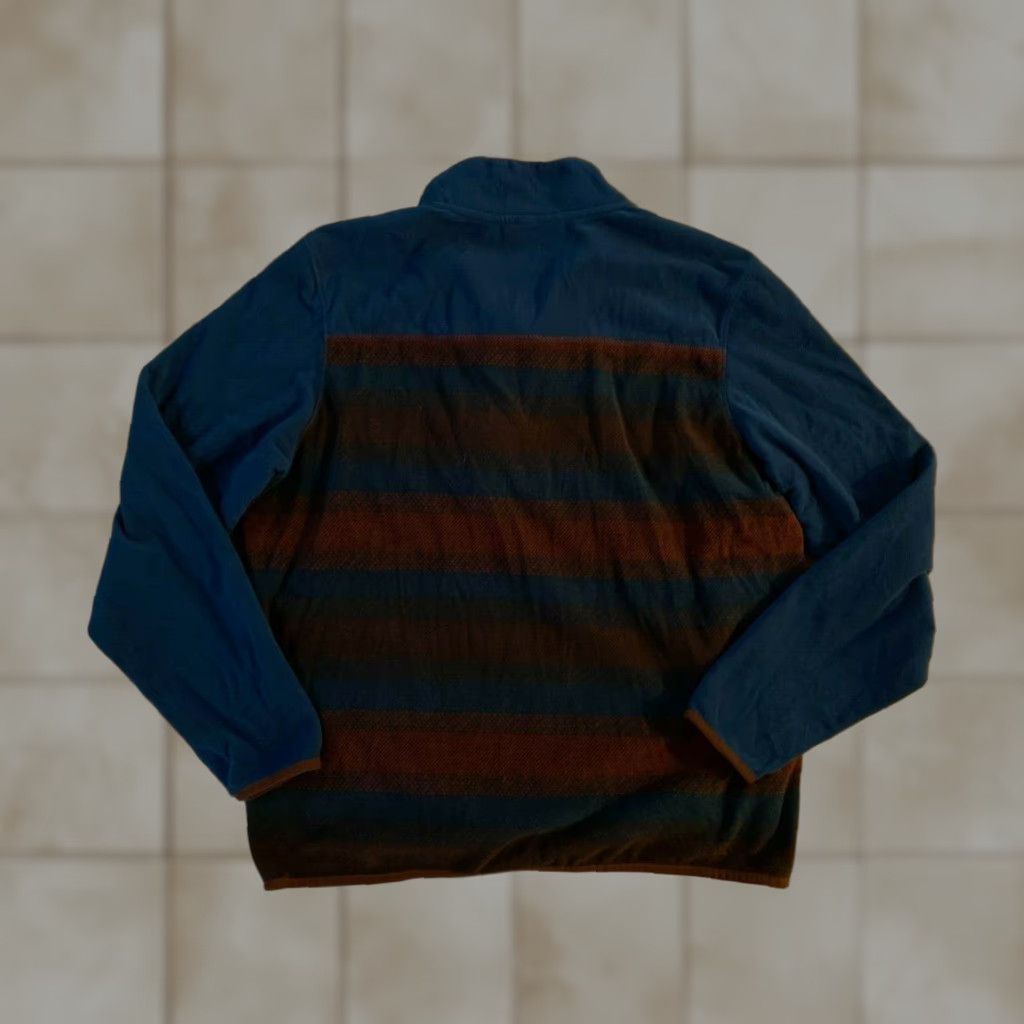 Eddie Bauer Eddie Bauer Chutes MR Quest Snap Mock Fleece Pullover Mens Sz L Radiator Multicolor Sturdy Polyester Sweatshirt Sweater Regular Size Size US L / EU 52-54 / 3 - 1 Thumbnail