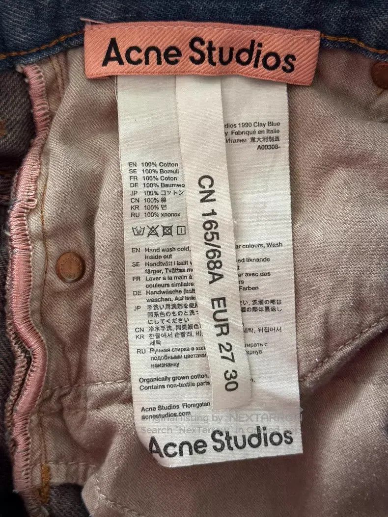Acne Studios Acne Studios High Waisted Boot Cut Jeans 1990 Size 30" / US 8 / IT 44 - 5 Thumbnail