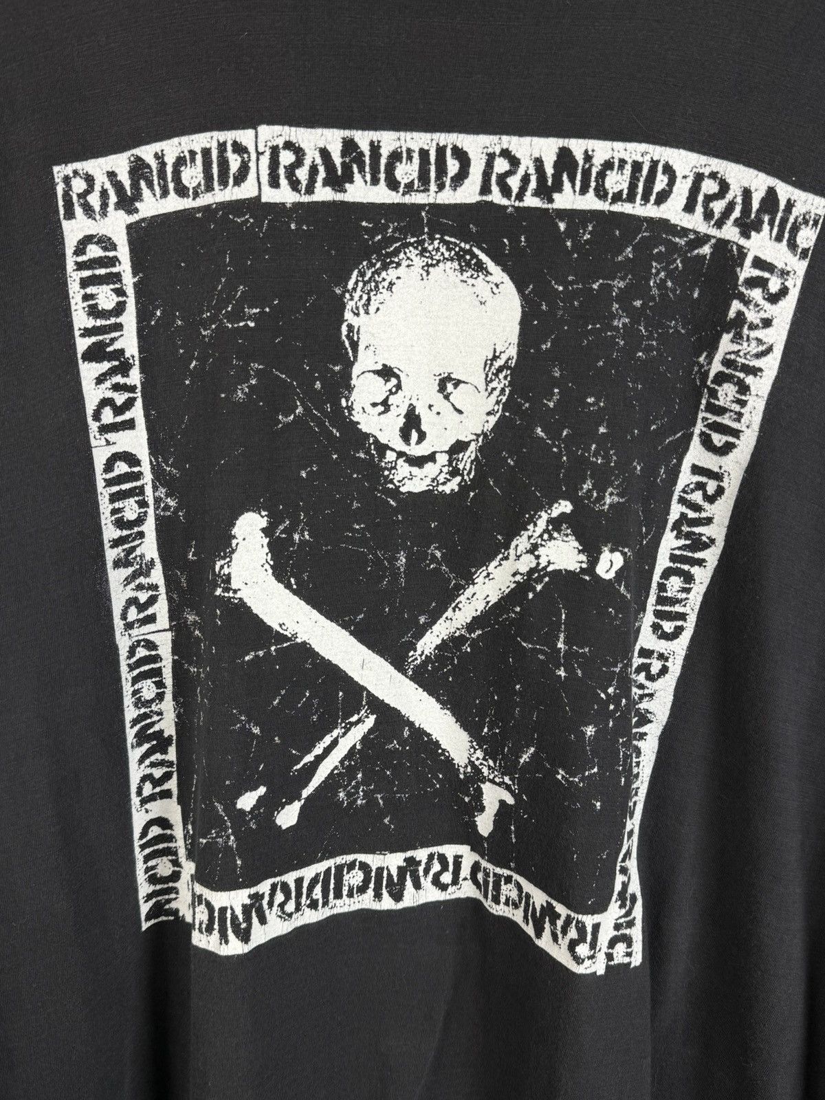 Band Tees Vintage Rancid 2000 Skull Punk Rock Hardcore Long Sleeve XL Size US XL / EU 56 / 4 - 2 Thumbnail