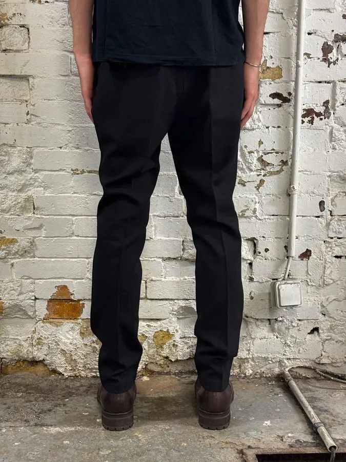 Dries Van Noten Dries Van Noten Navy Wool Slim Pants Size US 31 - 4 Thumbnail