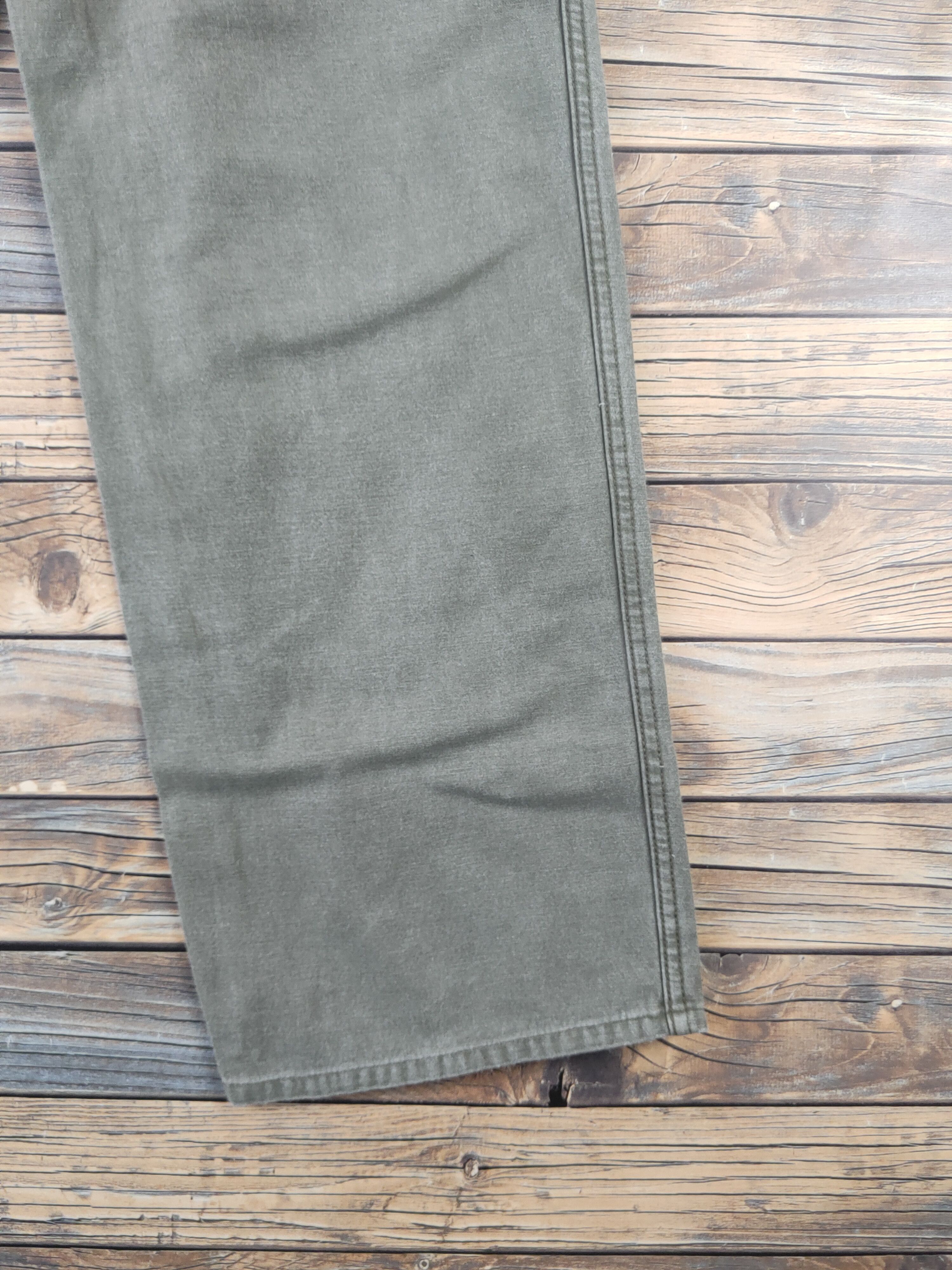 Japanese Brand DL Spurtion Army Green Multipocket Cargo Pants #1915 Size US 34 / EU 50 - 12 Thumbnail