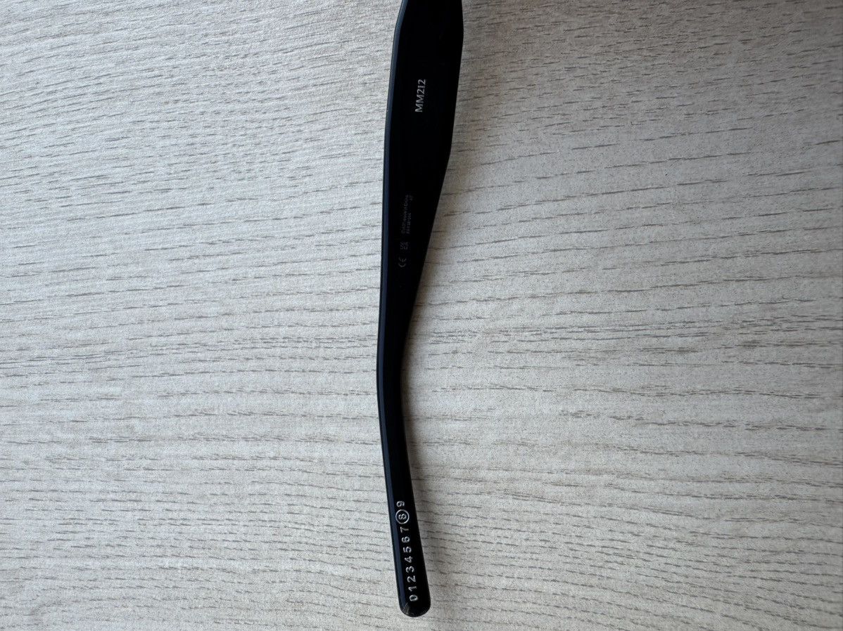 Gentle Monster × Maison Margiela Maison Margiela MM212 01 Black Glasses Size ONE SIZE - 5 Thumbnail