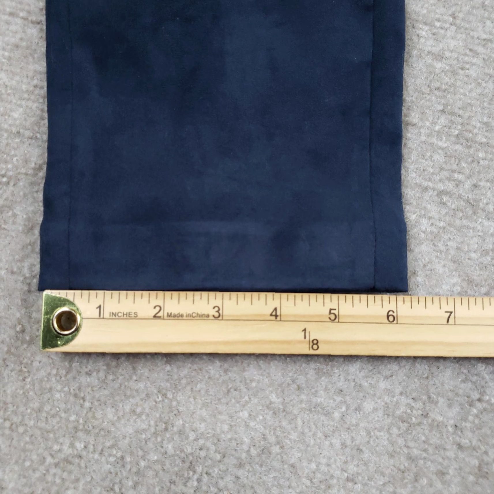 KOBI HALPERIN Kobi Halperin Pants Womens Small Navy Blue Faux Suede Joggers Pull On Lounge Size 28" / US 6 / IT 42 - 4 Thumbnail