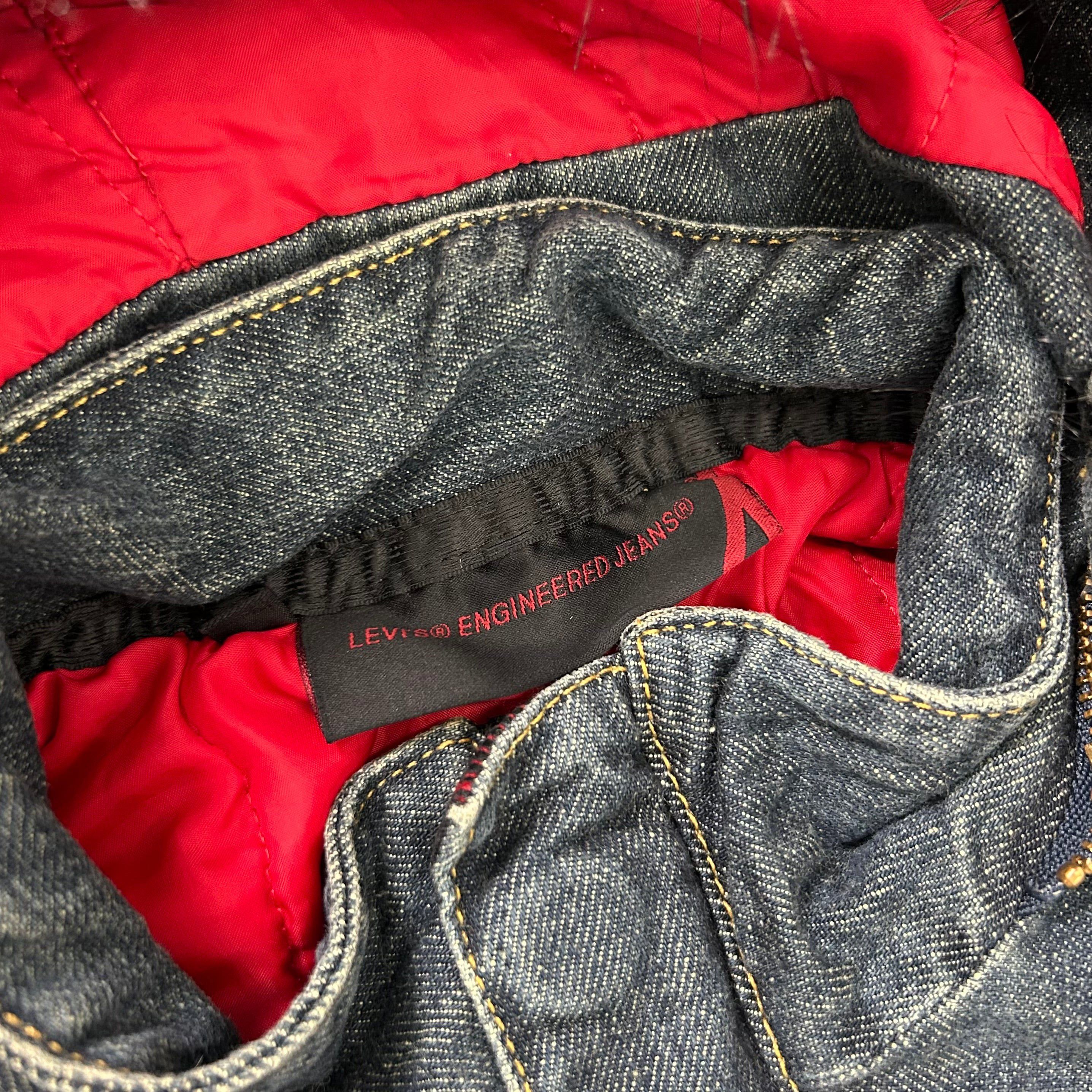 Levi's Levi's Engineered Denim Bomber Jacket with Fur Hood Size US S / EU 44-46 / 1 - 5 Thumbnail