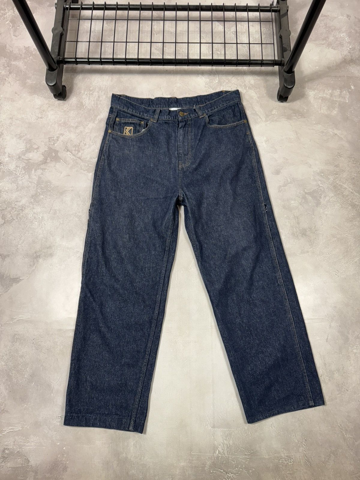 Karl Kani Karl Kani Baggy Y2k Carpenter Denim Pants Size US 32 / EU 48 - 1 Thumbnail