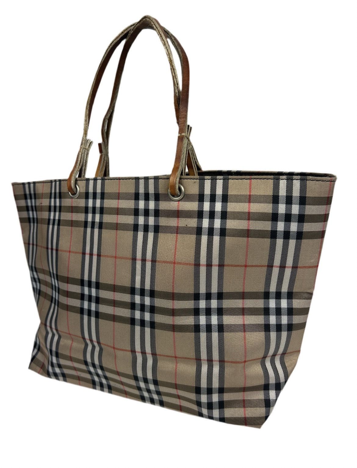 Burberry Burberry Nova Check Tote Bag Size ONE SIZE - 1 Thumbnail