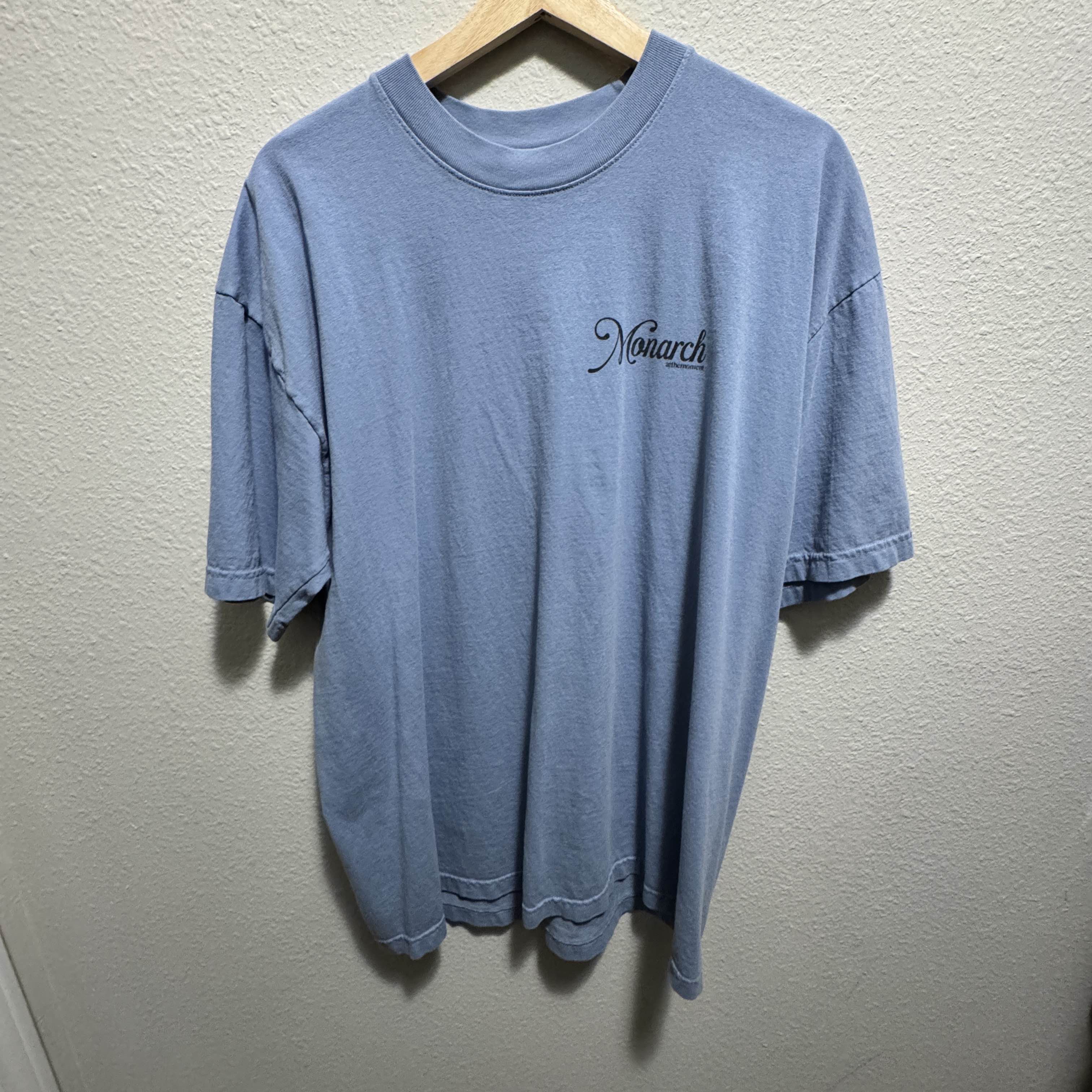 atthemoment atthemoment Blue Monarch Butterfly Tee - Size L Size US L / EU 52-54 / 3 - 5 Thumbnail