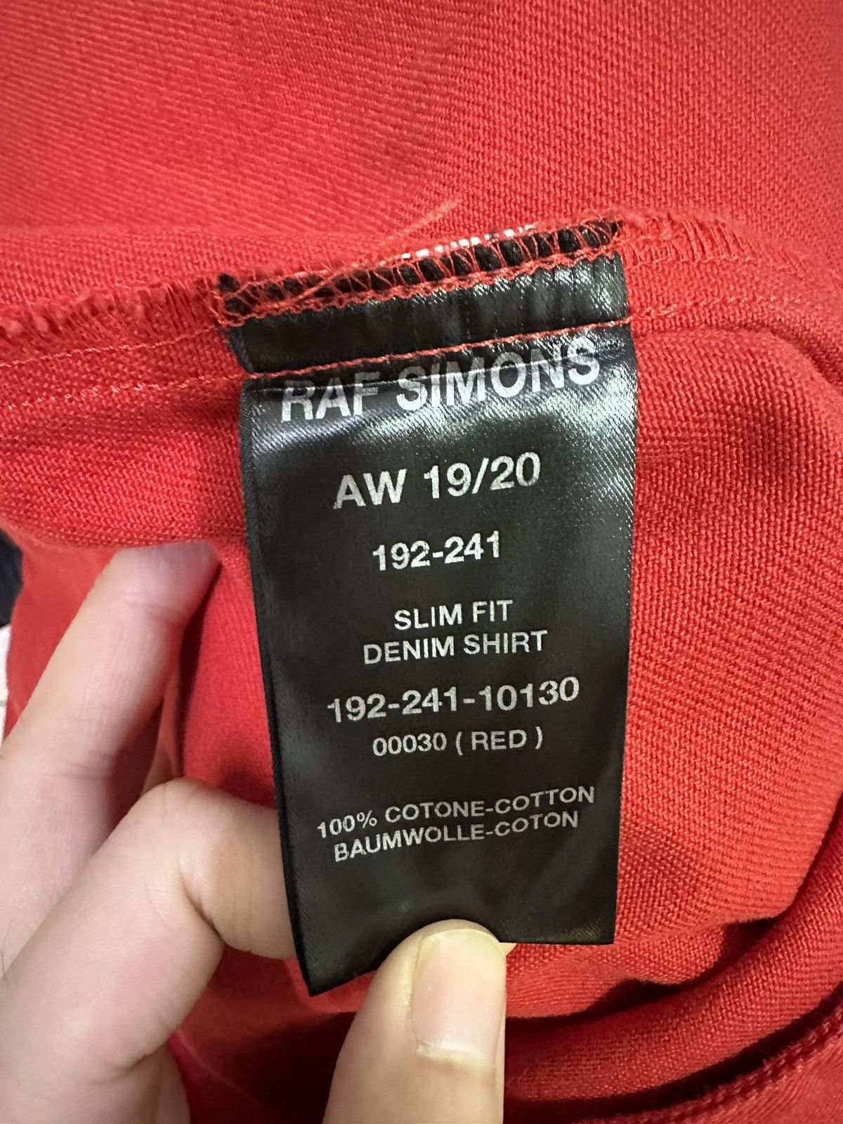 Raf Simons Raf Simons denim shirt Size US M / EU 48-50 / 2 - 15 Thumbnail