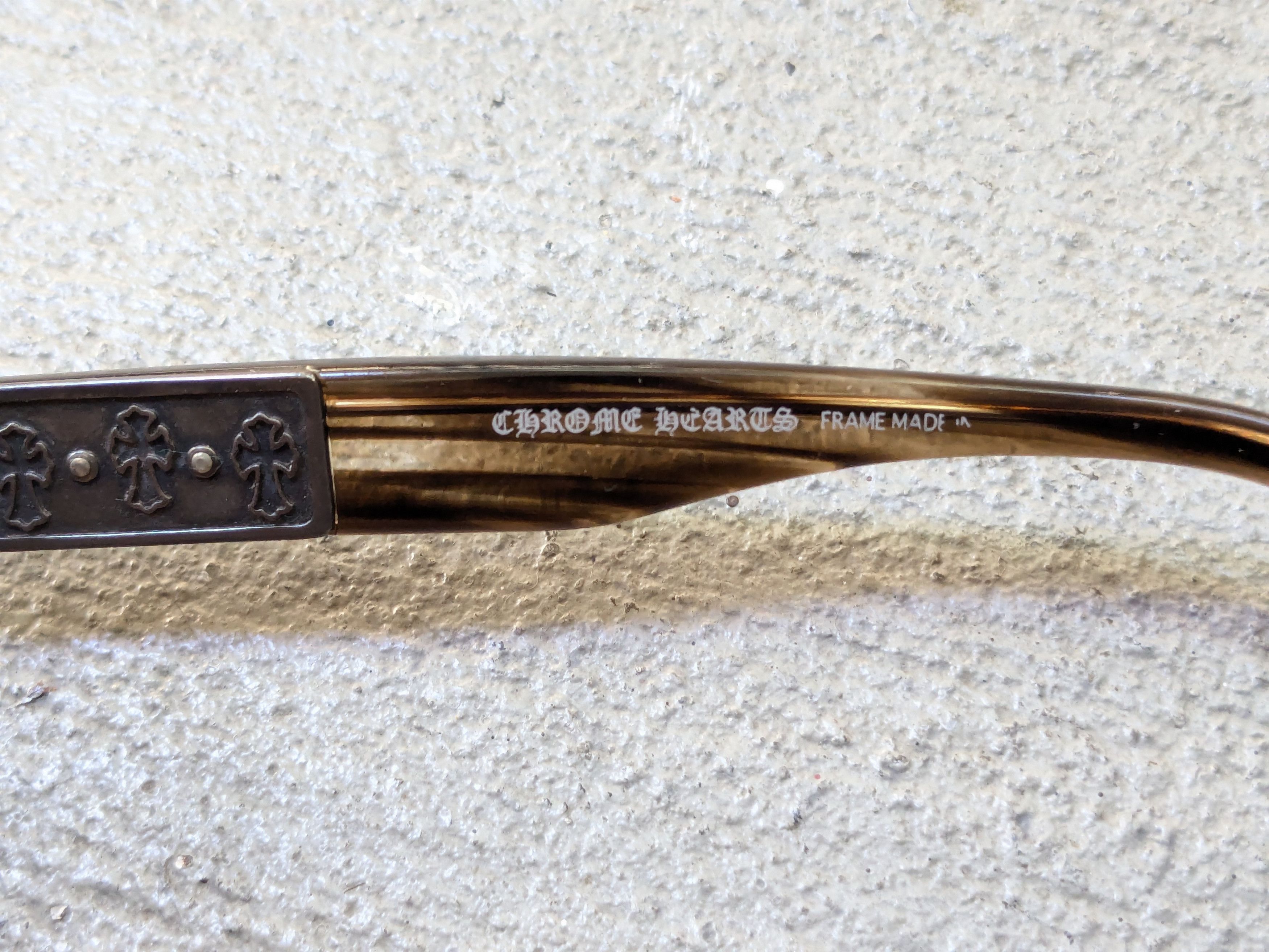 Chrome Hearts Chrome Hearts Sunglasses Brown Gradient Square Sterling Size ONE SIZE - 11 Thumbnail