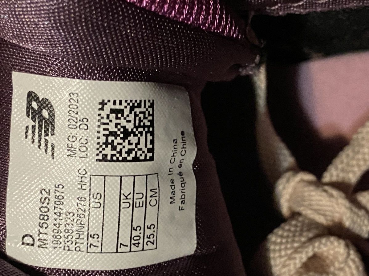 New Balance New Balance 580 size? rare new size 7,5US 'Purple Plum' Size US 7.5 / EU 40-41 - 12 Thumbnail