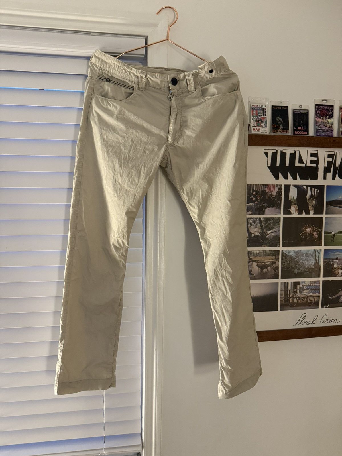Stone Island Stone Island Tan Pants 30 Size US 30 / EU 46 - 1 Thumbnail