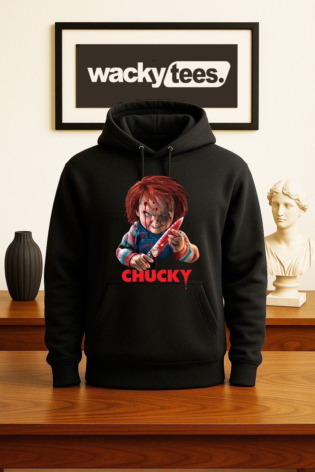 Other Chucky The Good Guy Ready To Play Horror Graphic Tee Shirt Size US L / EU 52-54 / 3 - 4 Thumbnail