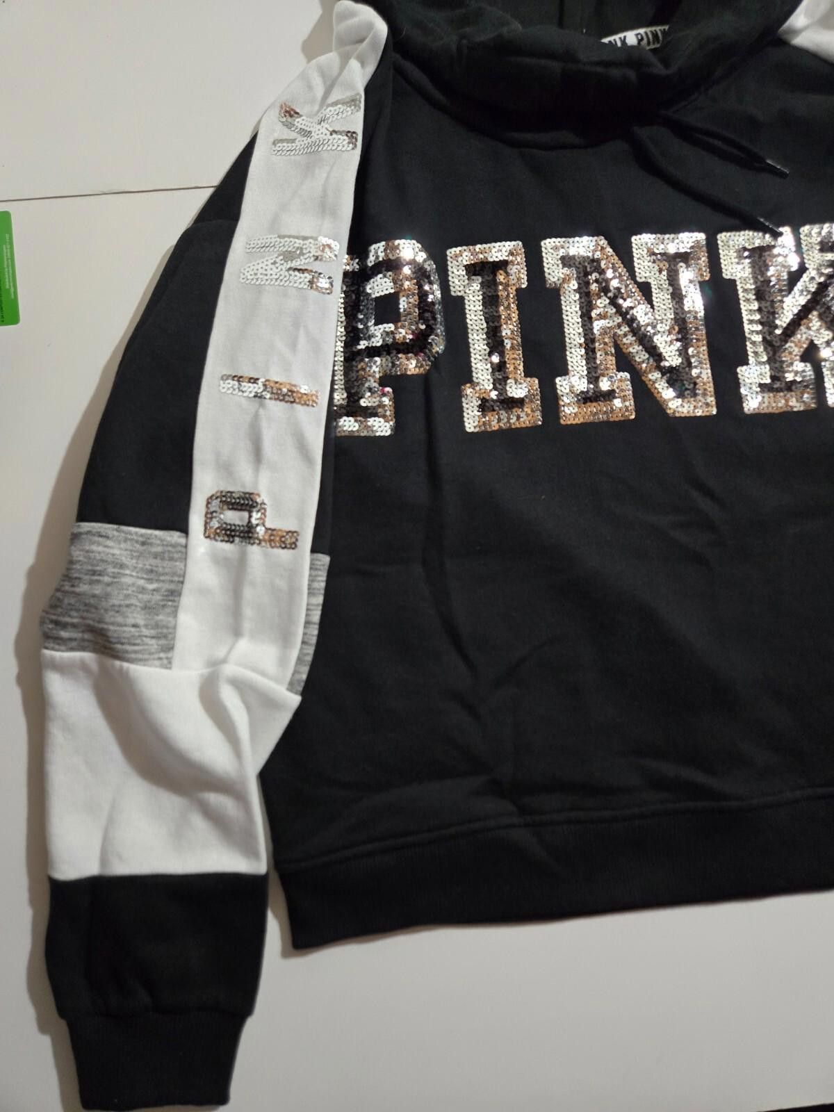 Designer Victoria's Secret PINK Cowl Sequins Bling Large NWOT NEW Size L / US 10 / IT 46 - 3 Thumbnail
