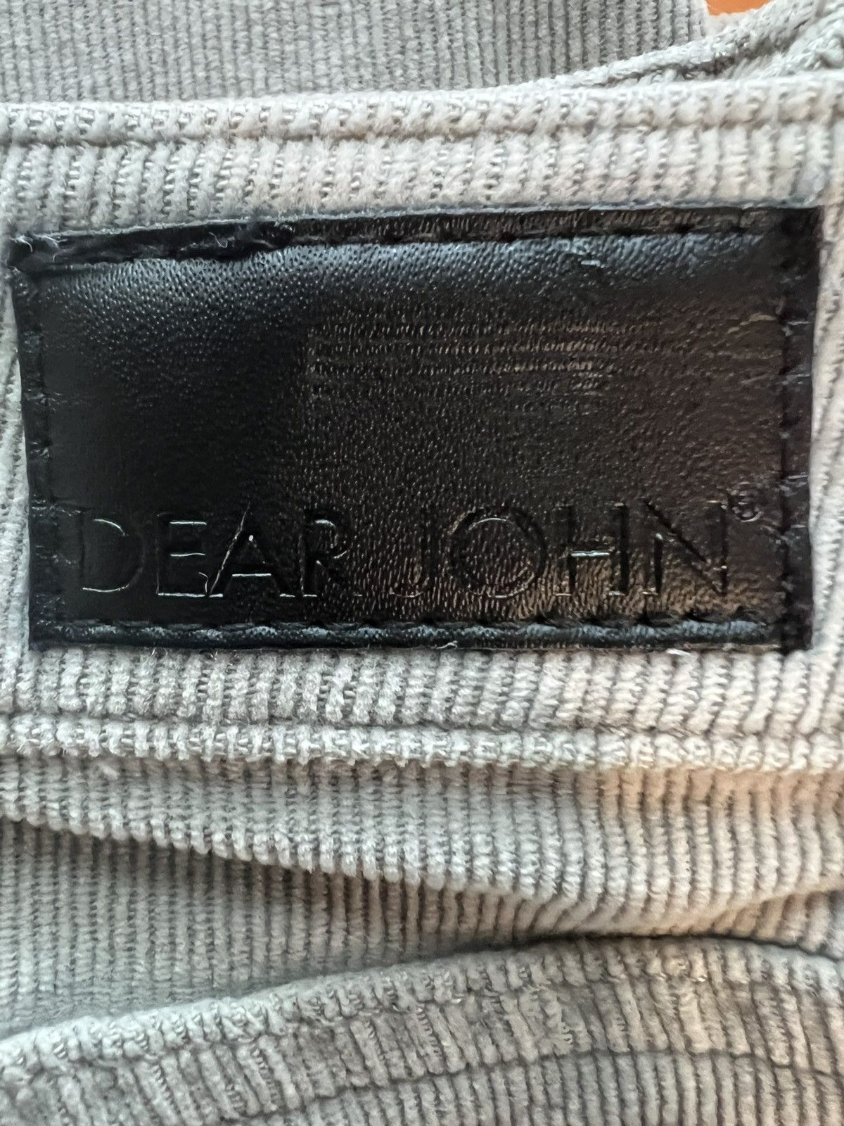 Other Dear John Frayed Raw Hem Corduroy Pants Skinny Size 27 Size 27" / US 4 / IT 40 - 6 Thumbnail