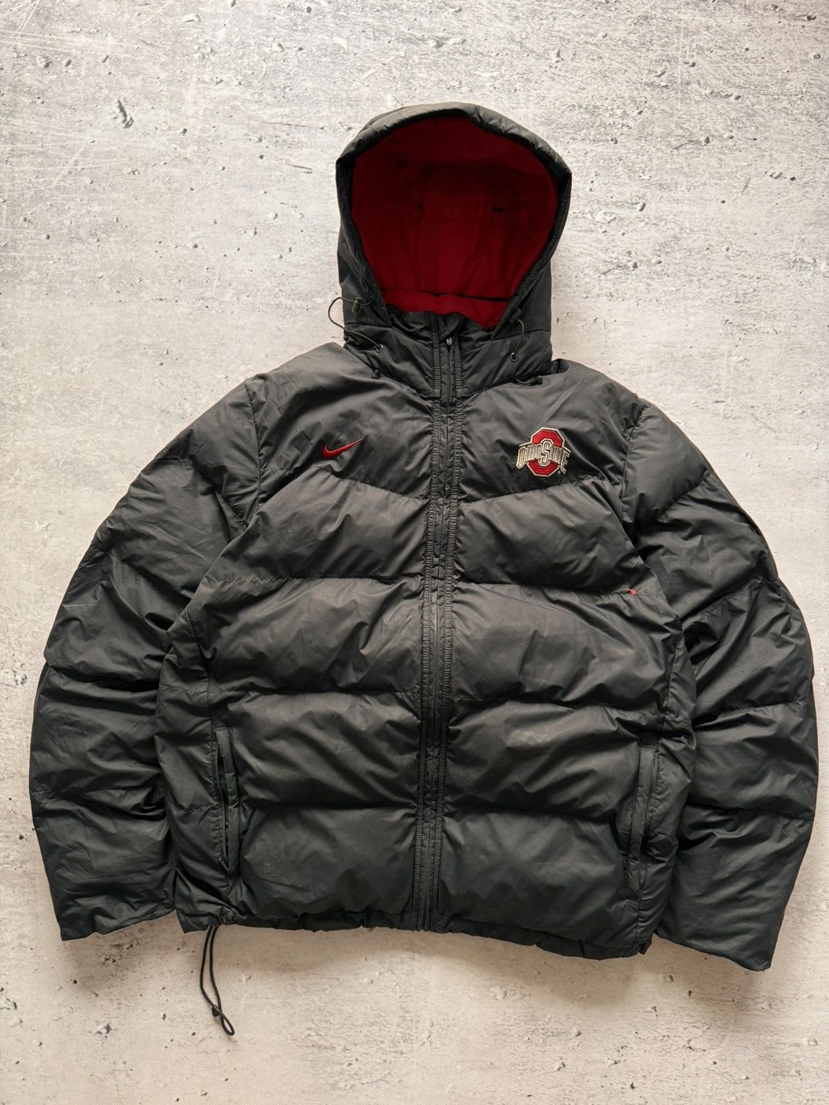 Nike × Nike ACG NIKE OHIO STATE PUFFER DOWN BASIC LOGO OVERSIZE NYLON JACKET Size US L / EU 52-54 / 3 - 2 Thumbnail
