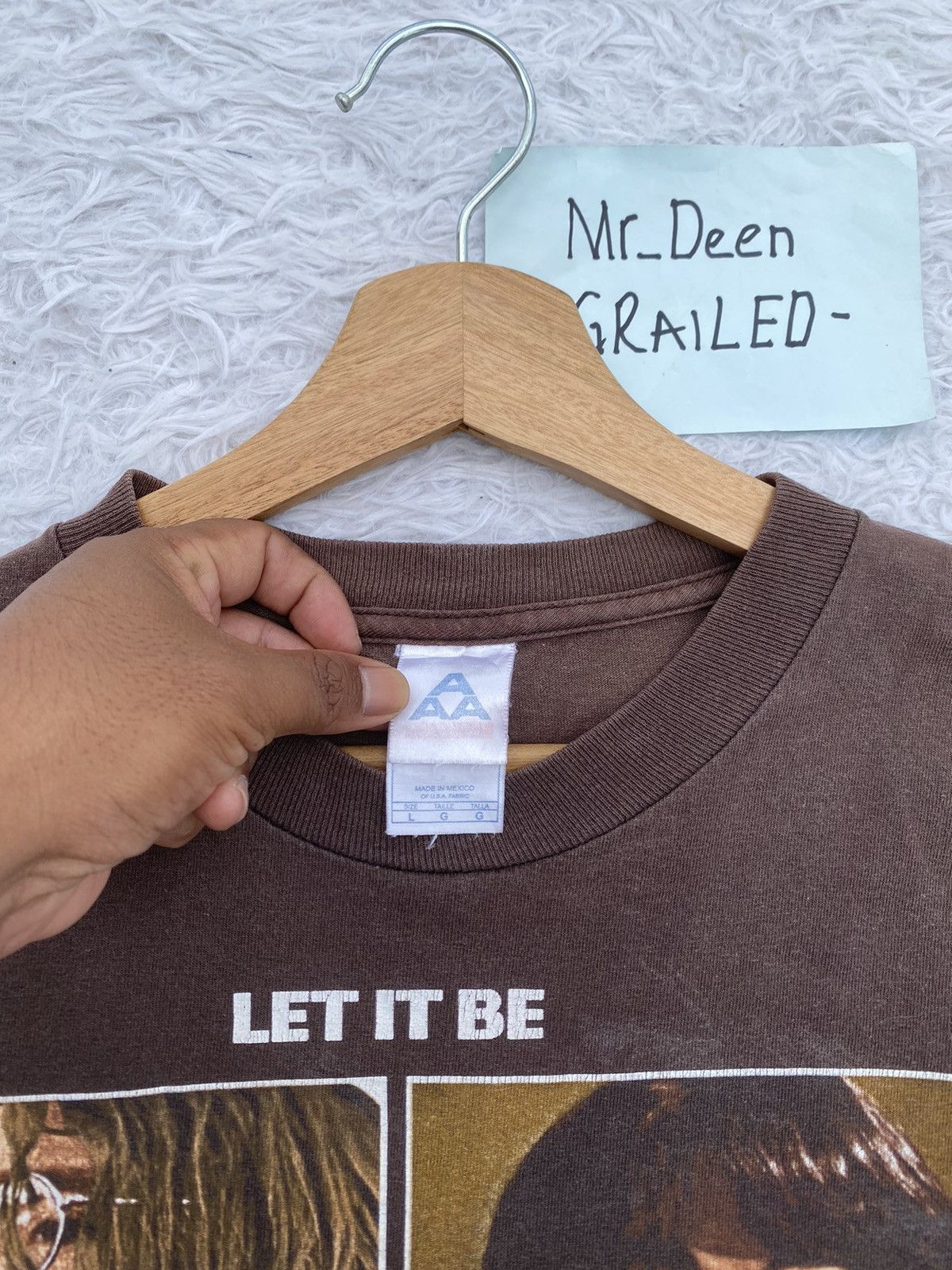 Band Tees Rare Vintage The Beatles “Let it Be “ Tshirt Size US L / EU 52-54 / 3 - 10 Thumbnail