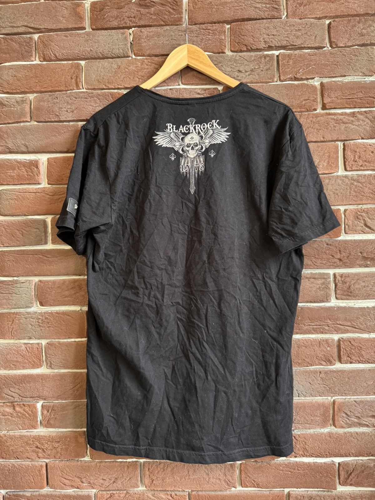 Affliction Vintage Y2K Skull AOP like ed hardy Tshirt hype drip 00s Size US M / EU 48-50 / 2 - 2 Thumbnail
