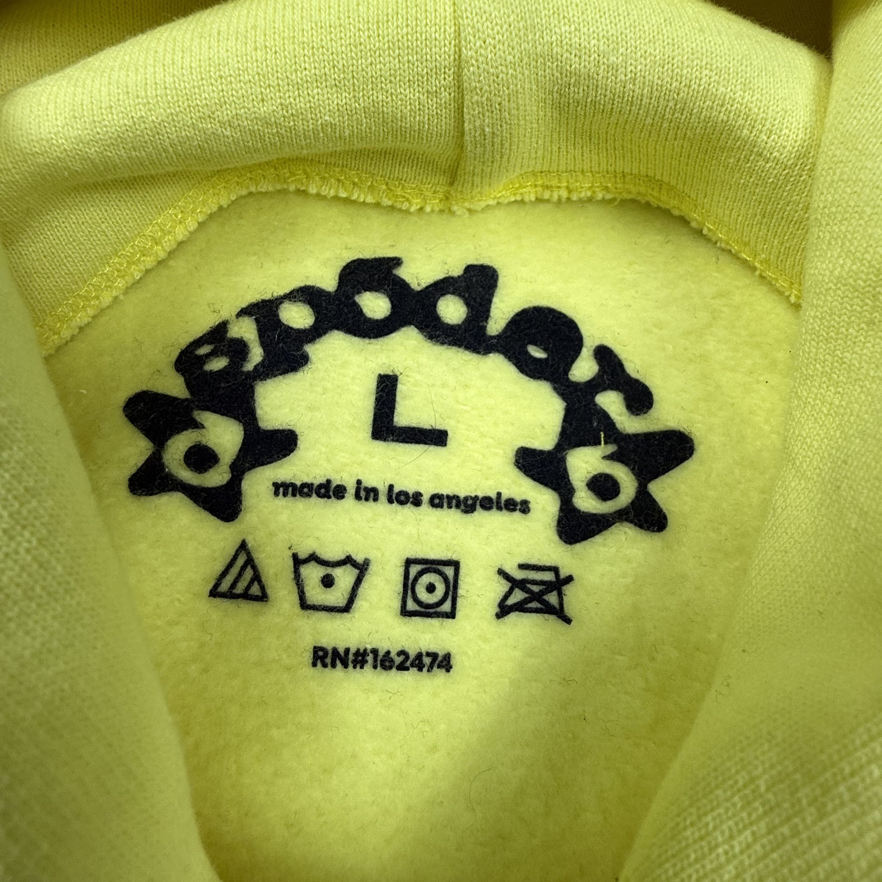 Sp5der Sp5der Worldwide 5555 Star Hoodie Yellow Navy All Over Print Size US L / EU 52-54 / 3 - 5 Thumbnail