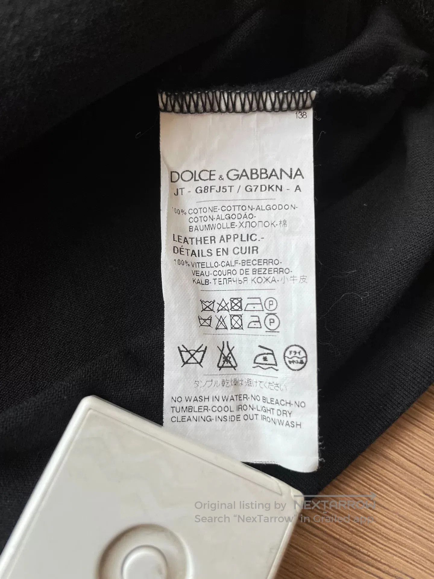 Dolce & Gabbana Dolce Gabbana Men's Heart T-Shirt. Size US S / EU 44-46 / 1 - 5 Thumbnail