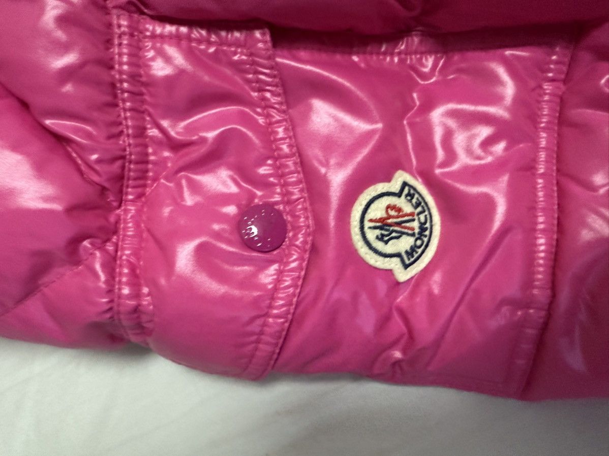 Moncler Moncler Pink Puffer Jacket Hooded Glossy Down Coat Size S / US 4 / IT 40 - 7 Thumbnail
