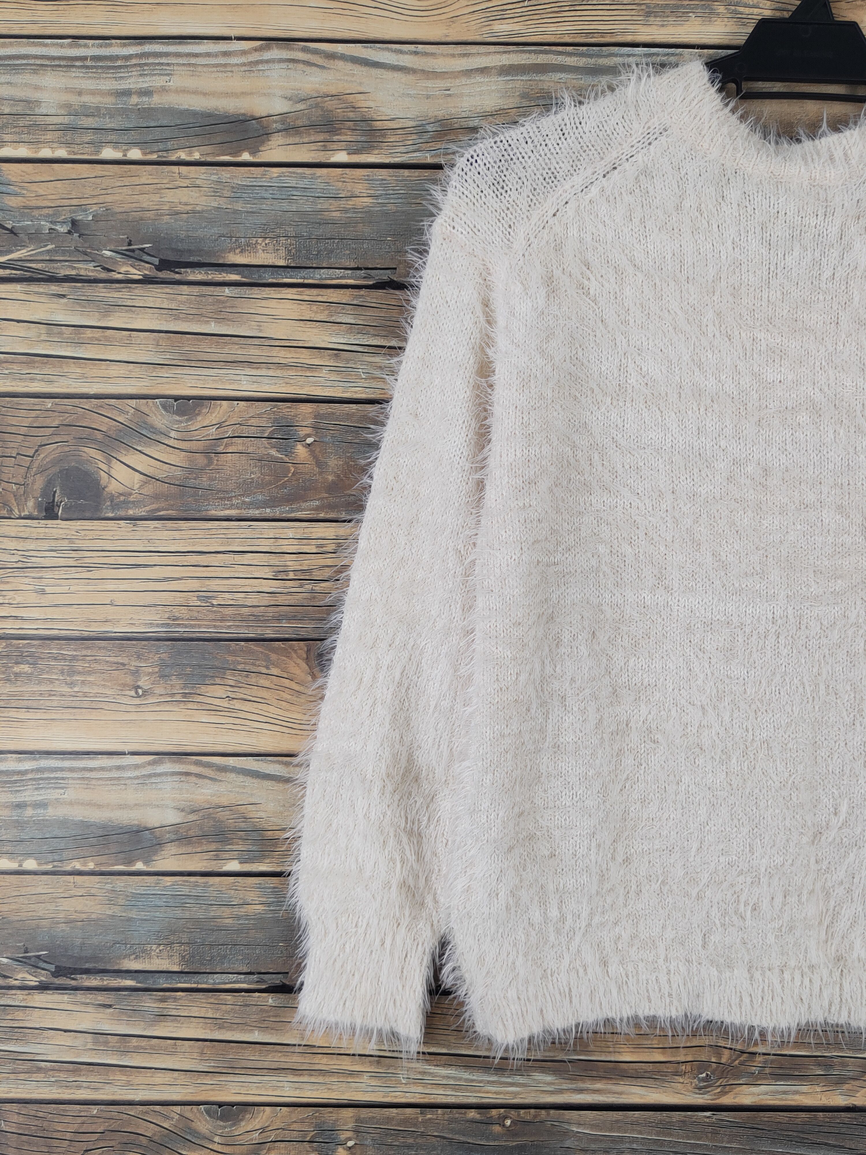 Japanese Brand × Vintage Grove Light Brown Shag Shaggy Fur Mohair Knitwear #W2132 Size S / US 4 / IT 40 - 8 Thumbnail