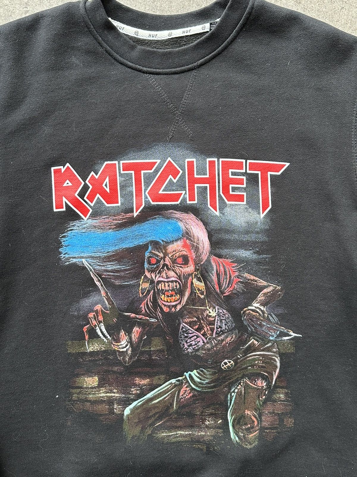 Huf HUF Ratchet North American Dirtbag tour crewneck Size US S / EU 44-46 / 1 - 3 Thumbnail