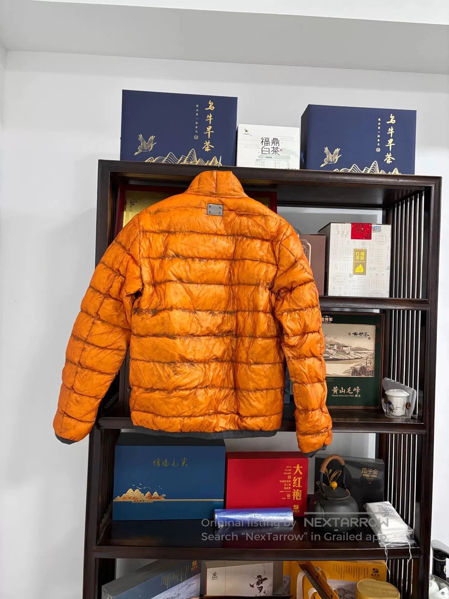 Dolce & Gabbana Dolce & Gabbana Orange Quilted Puffer Jacket. Size US S / EU 44-46 / 1 - 2 Thumbnail