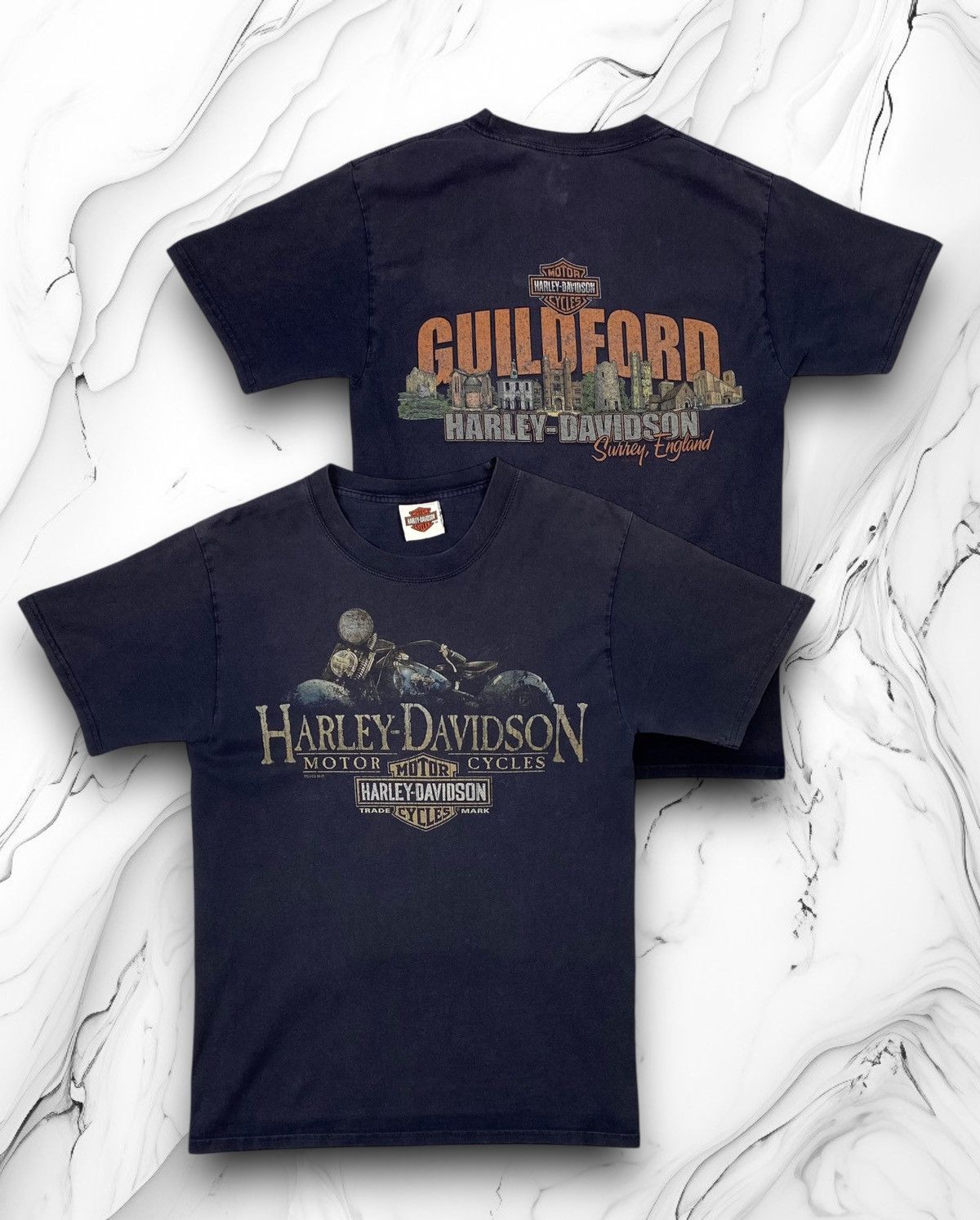 Harley Davidson Harley Davidson Guildford Surrey England Motorcycle 2013 tee Size US S / EU 44-46 / 1 - 1 Thumbnail