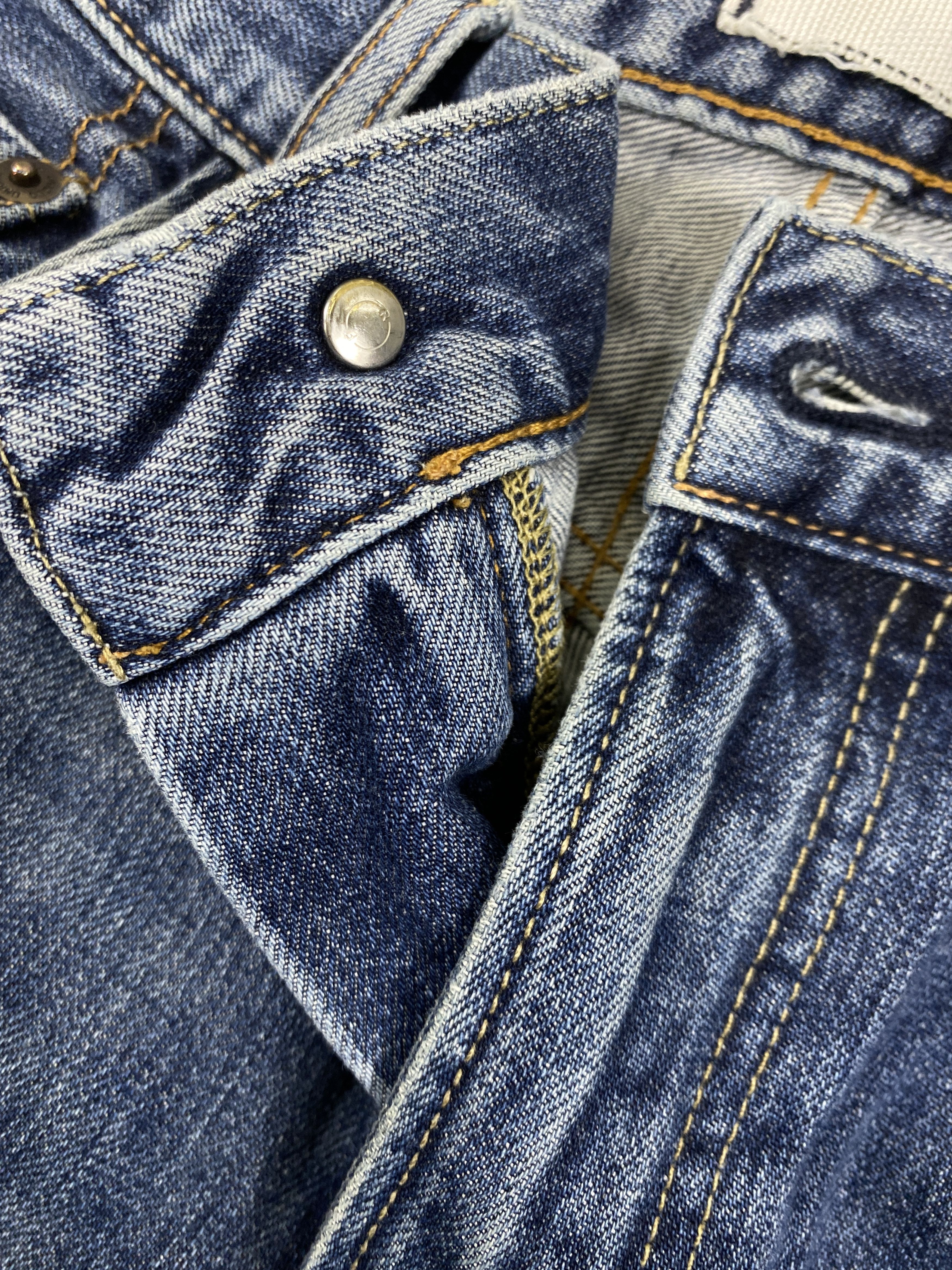 Japanese Brand Redline Distressed Vintage Uniqlo Jeans 31x32 Denim- JN3556 Size US 31 - 6 Thumbnail