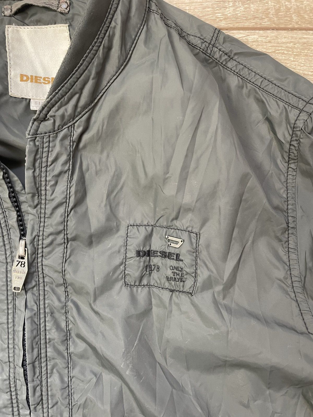 Diesel Diesel vintage light nylon jacket mens olive Size m Size US M / EU 48-50 / 2 - 2 Thumbnail