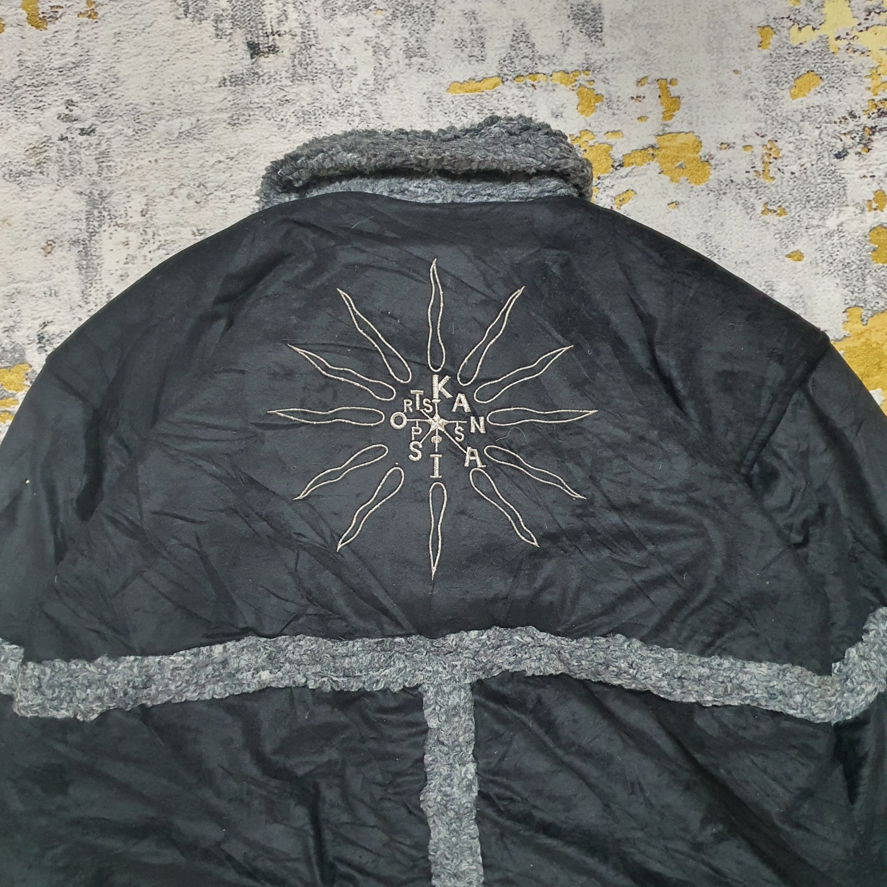 If Six Was Nine Kansai Sports overcoat jacket with sherpa and sun logo Size US L / EU 52-54 / 3 - 2 Thumbnail